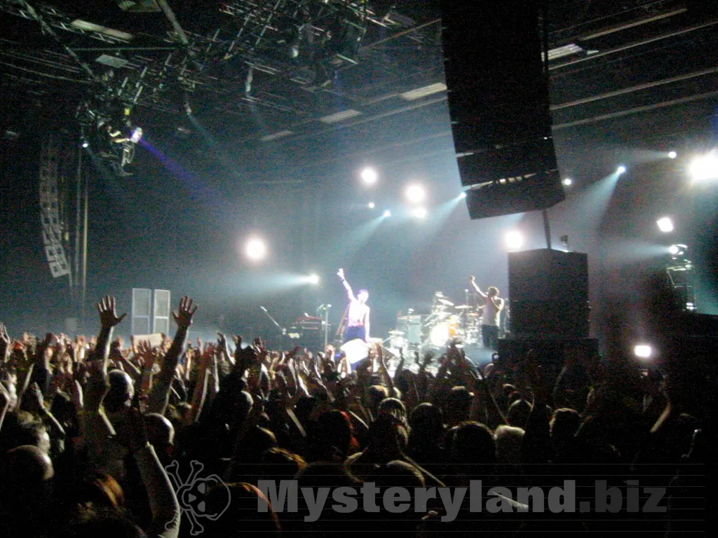 Dave Gahan beim Abschluss seines Konzerts in der Philipshalle