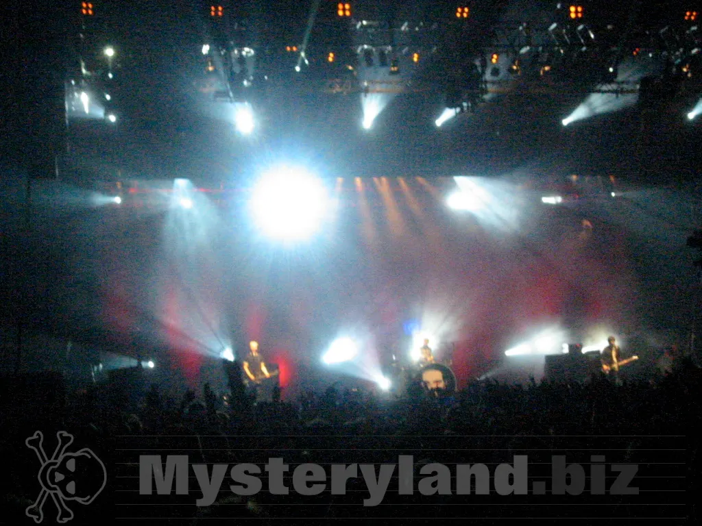 Finale des Konzerts von die ärzte in Oberhausen