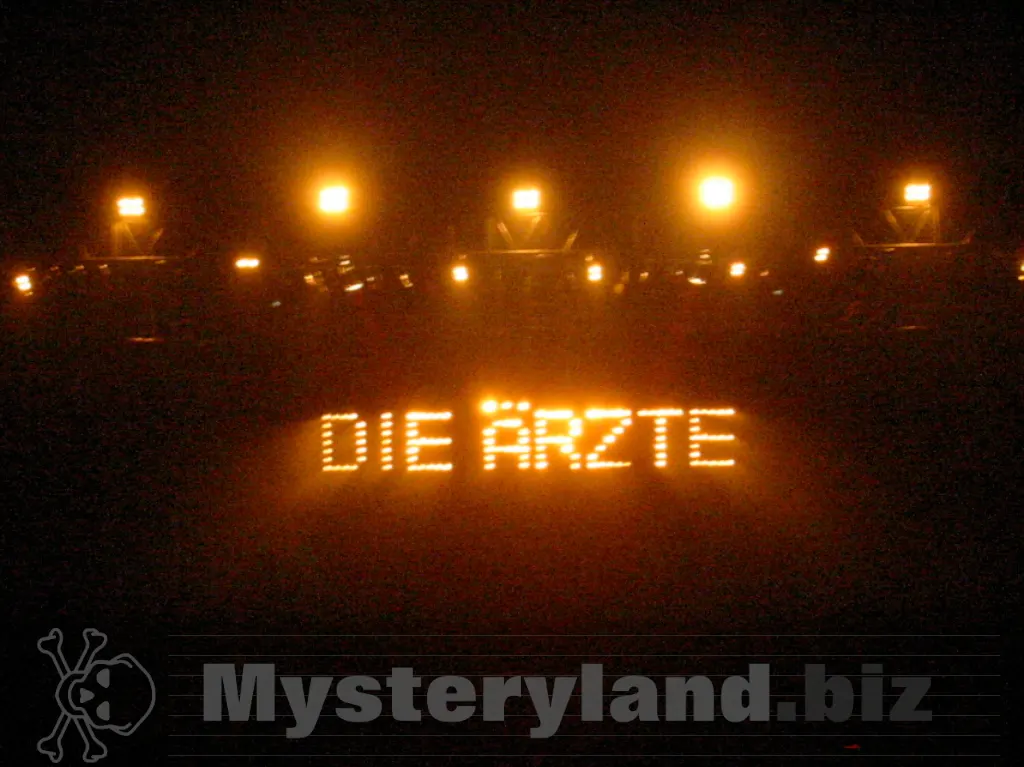 Finale des zweiten Oberhausener Konzerts von die ärzte