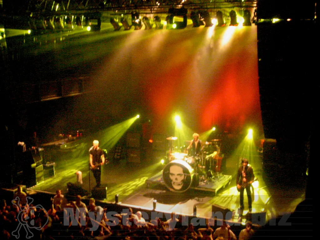 Abschluss des die ärzte Konzerts im Palladium Köln