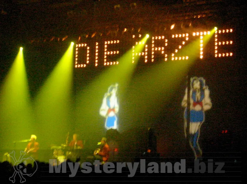 die ärzte live auf der Unrockstar Tour