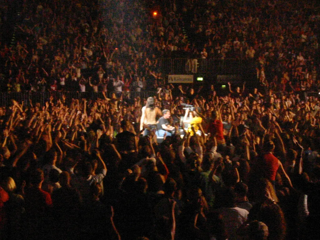 Lenny Kravitz live auf der Bühne in Köln