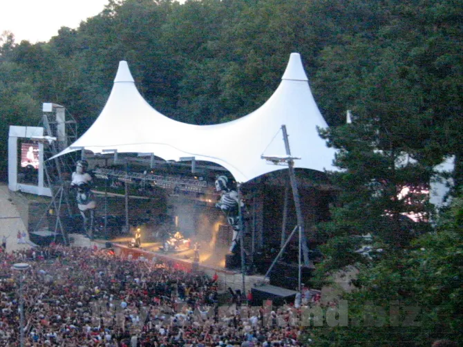 die ärzte auf der Bühne der Waldbühne Berlin