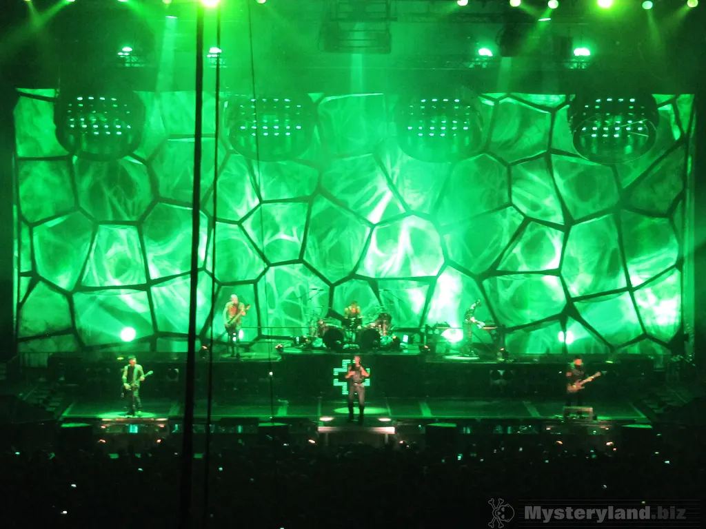 Rammstein während der Made in Germany 1995-2011 Tour