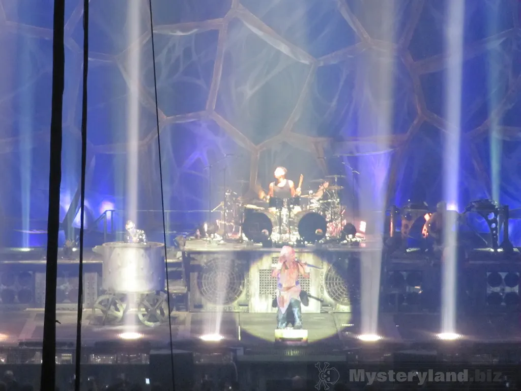 Rammstein Bühnenproduktion im ISS-Dome