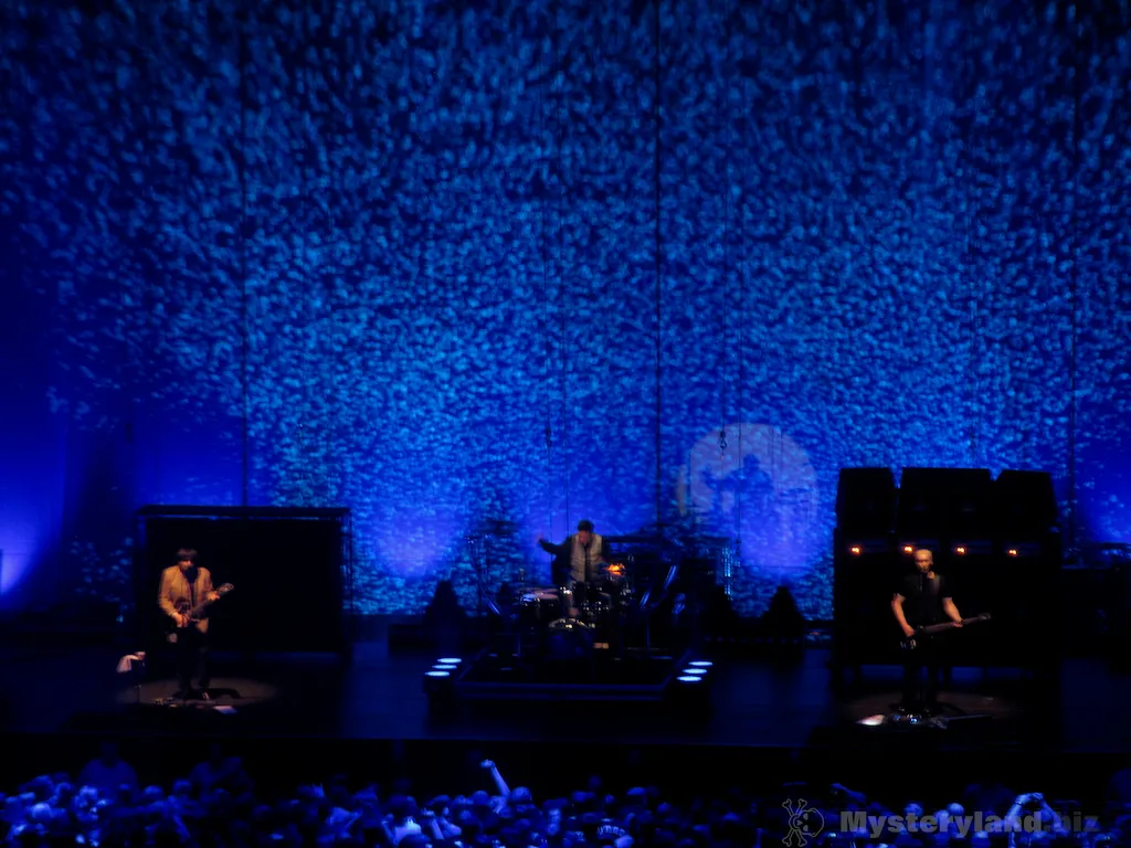 Bühne beim Konzert von die ärzte in Oberhausen