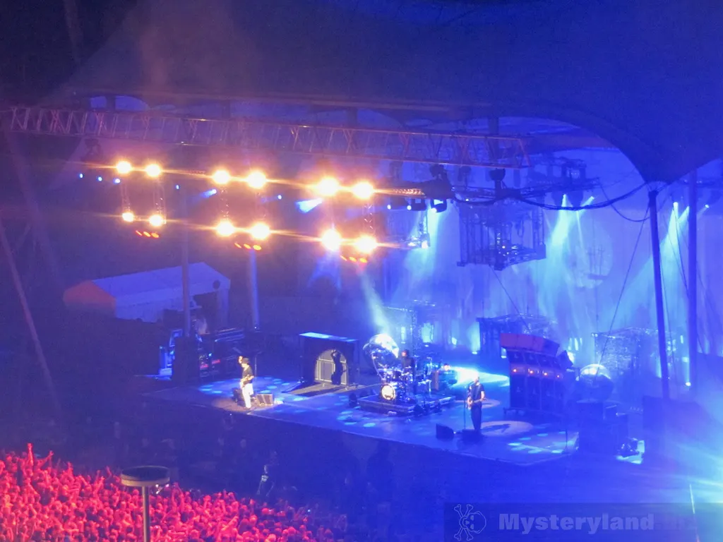 Bühnenfoto von die ärzte in der Waldbühne Berlin