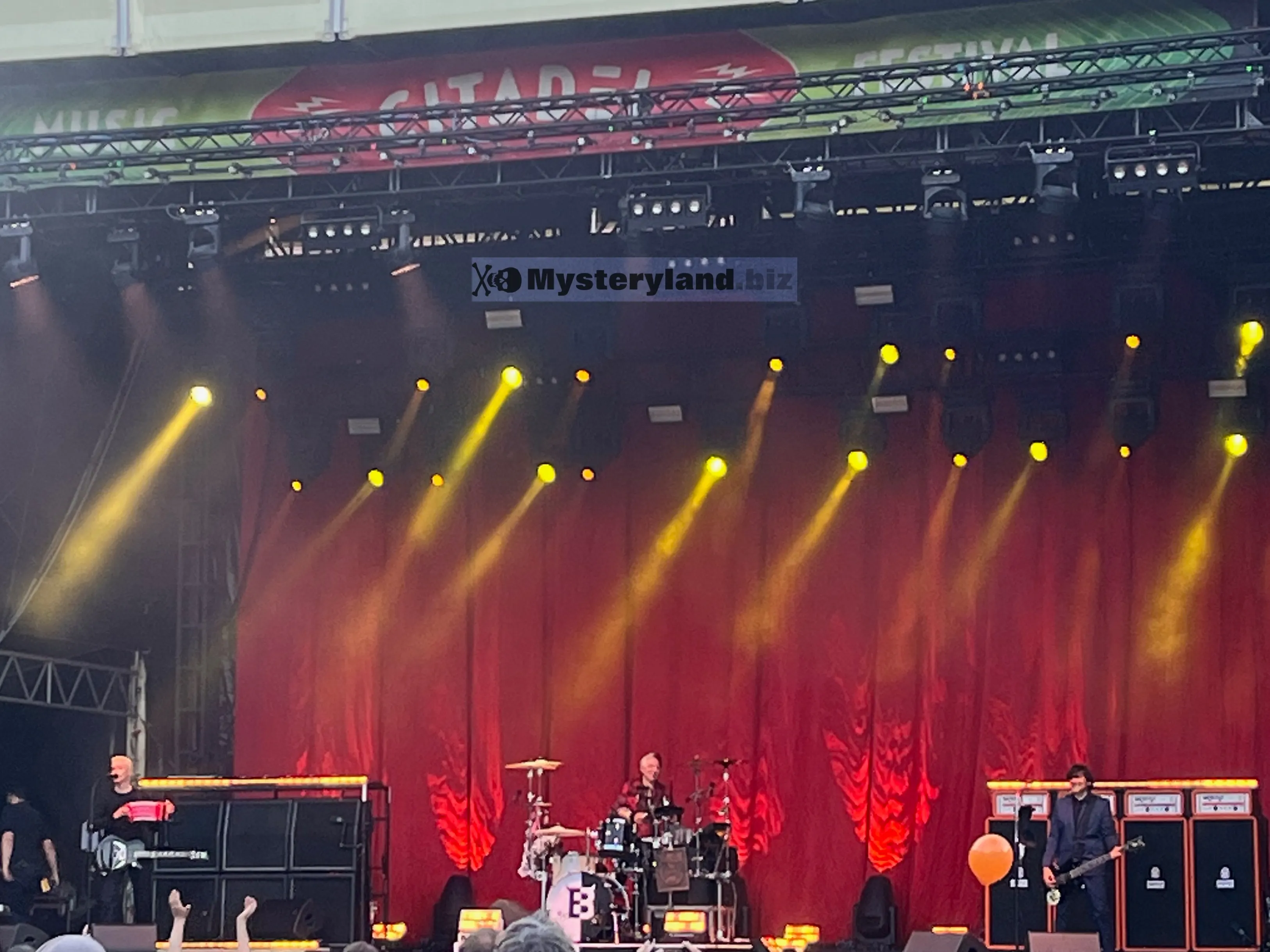 die ärzte auf der Bühne