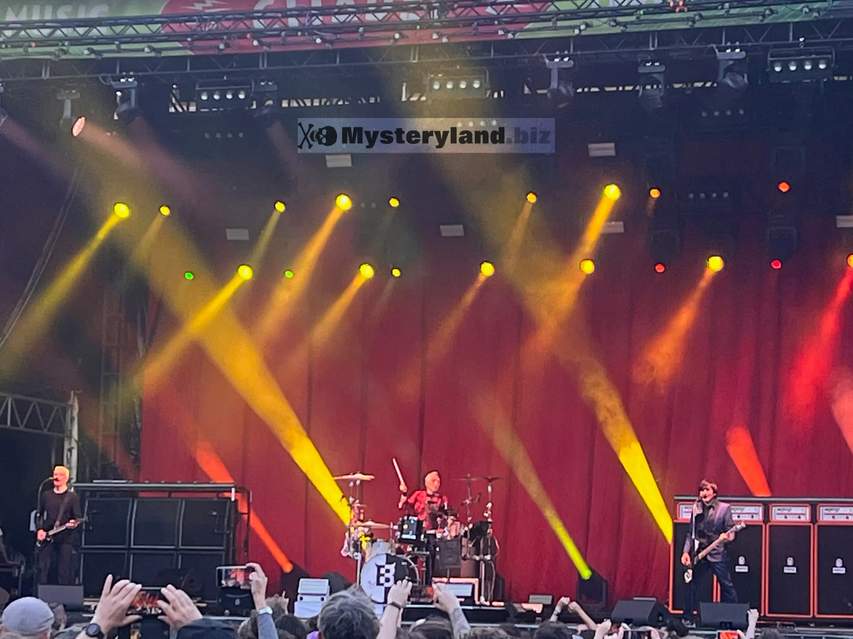 die ärzte auf der Bühne