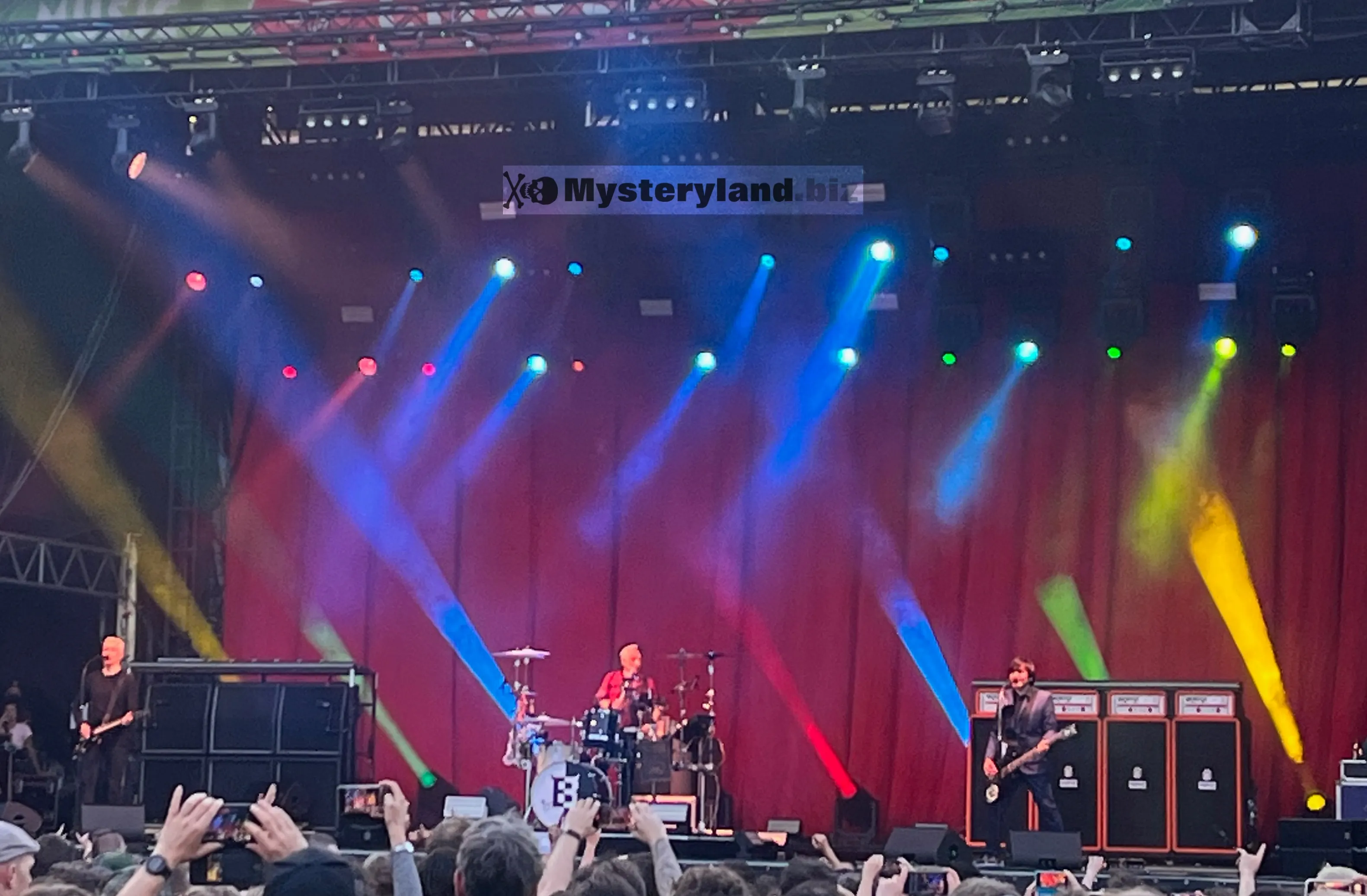 die ärzte auf der Bühne