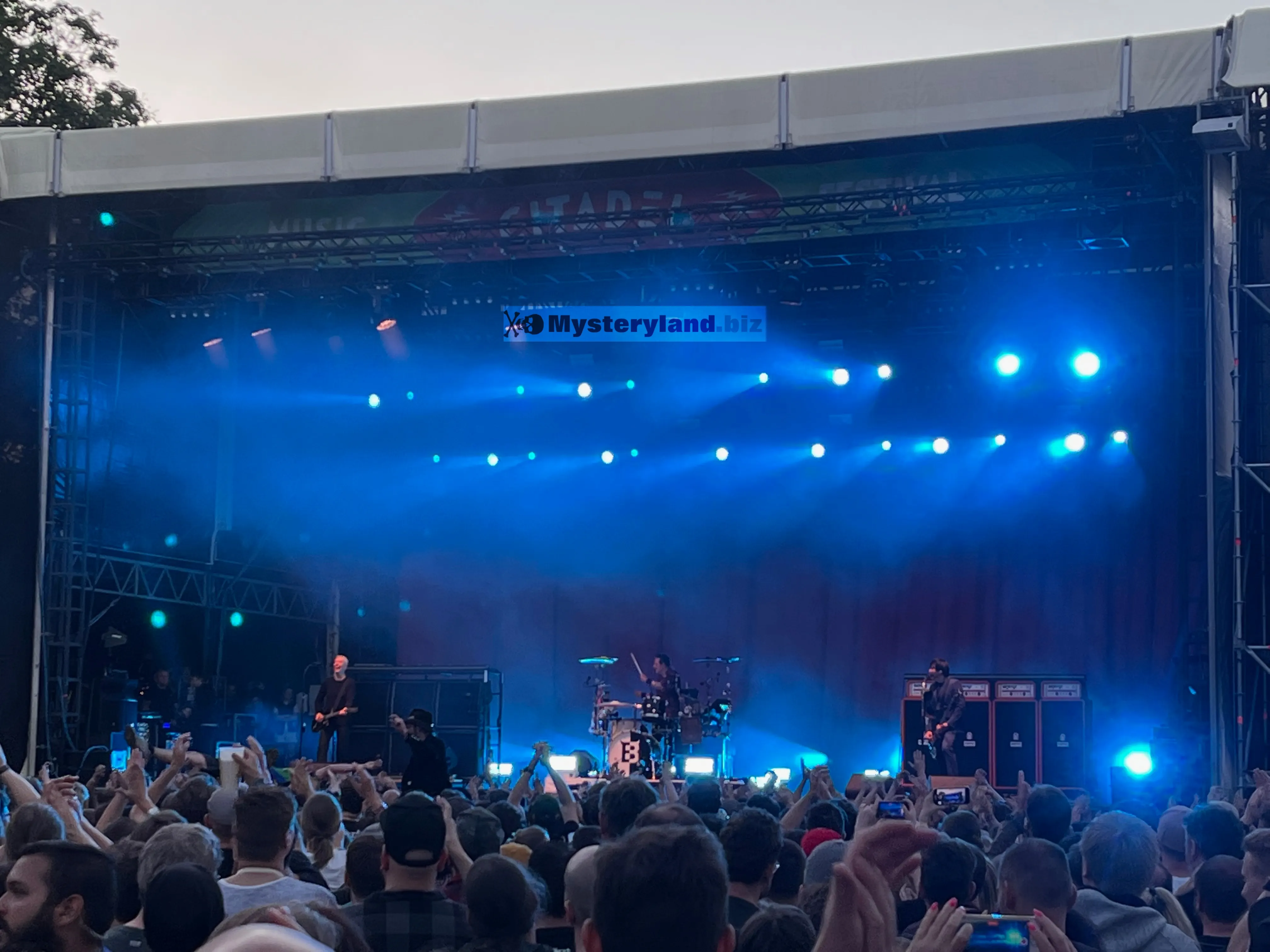die ärzte auf der Bühne