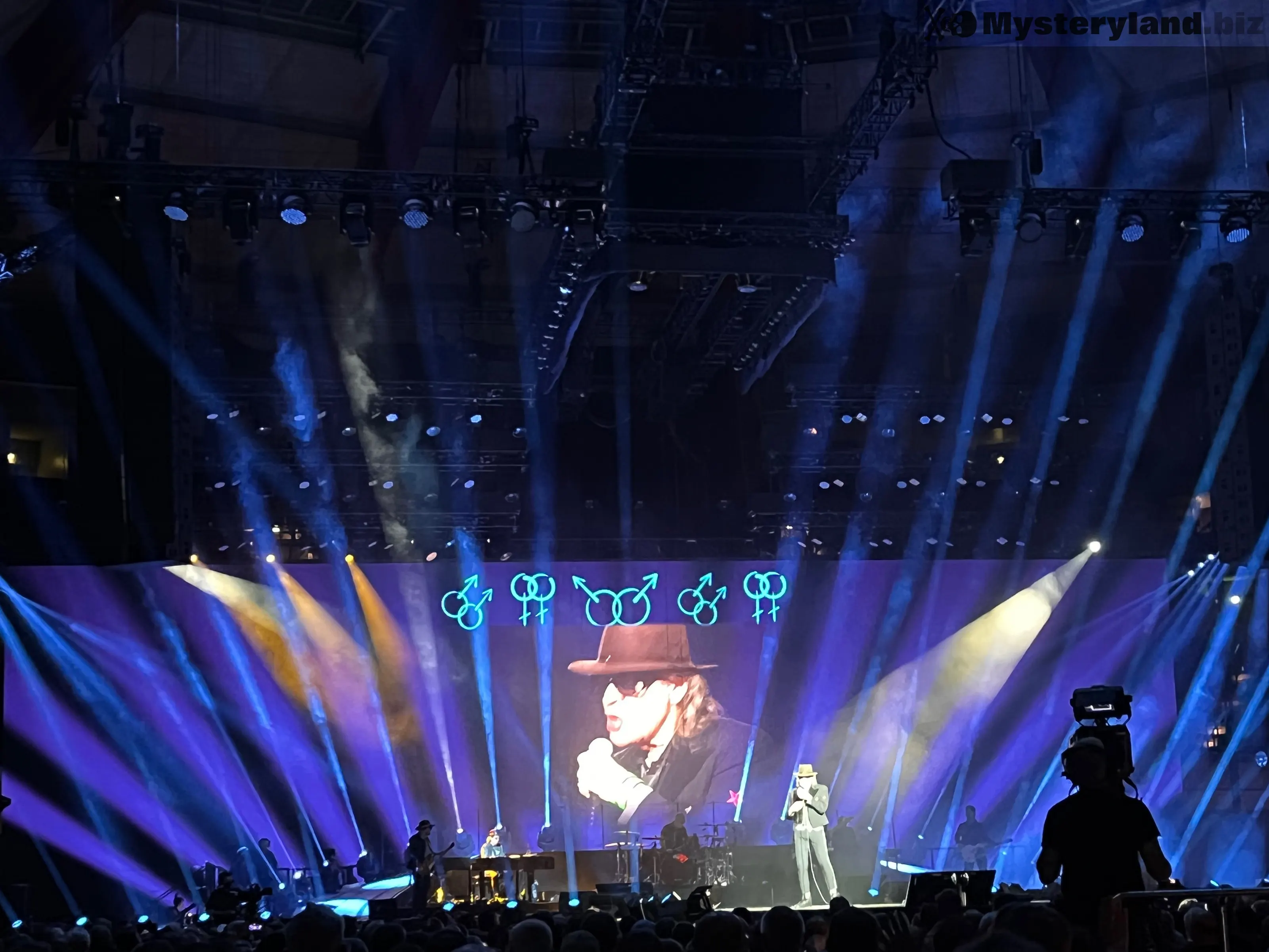 Udo Lindenberg auf der Bühne