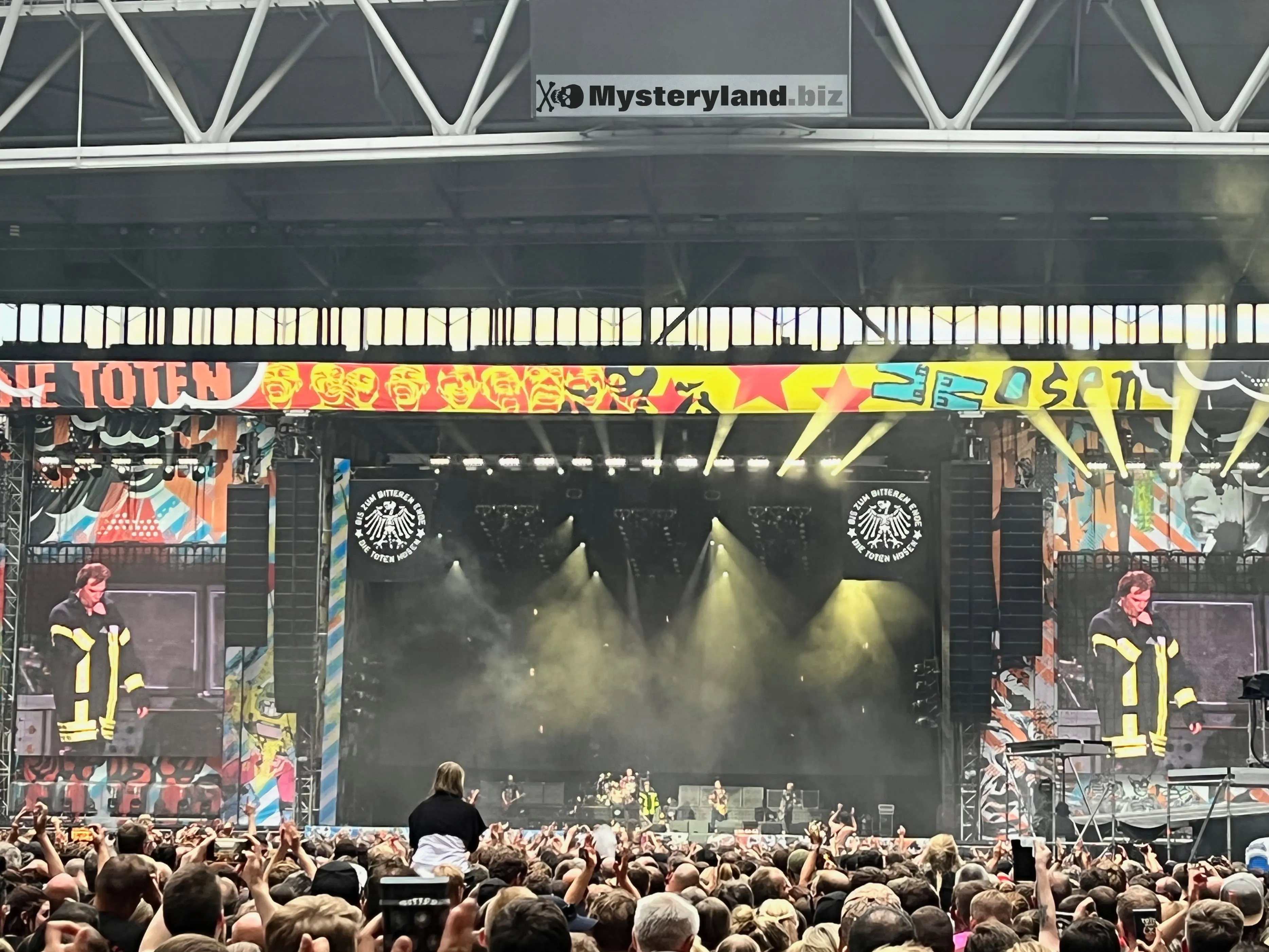 Die Toten Hosen auf der Bühne