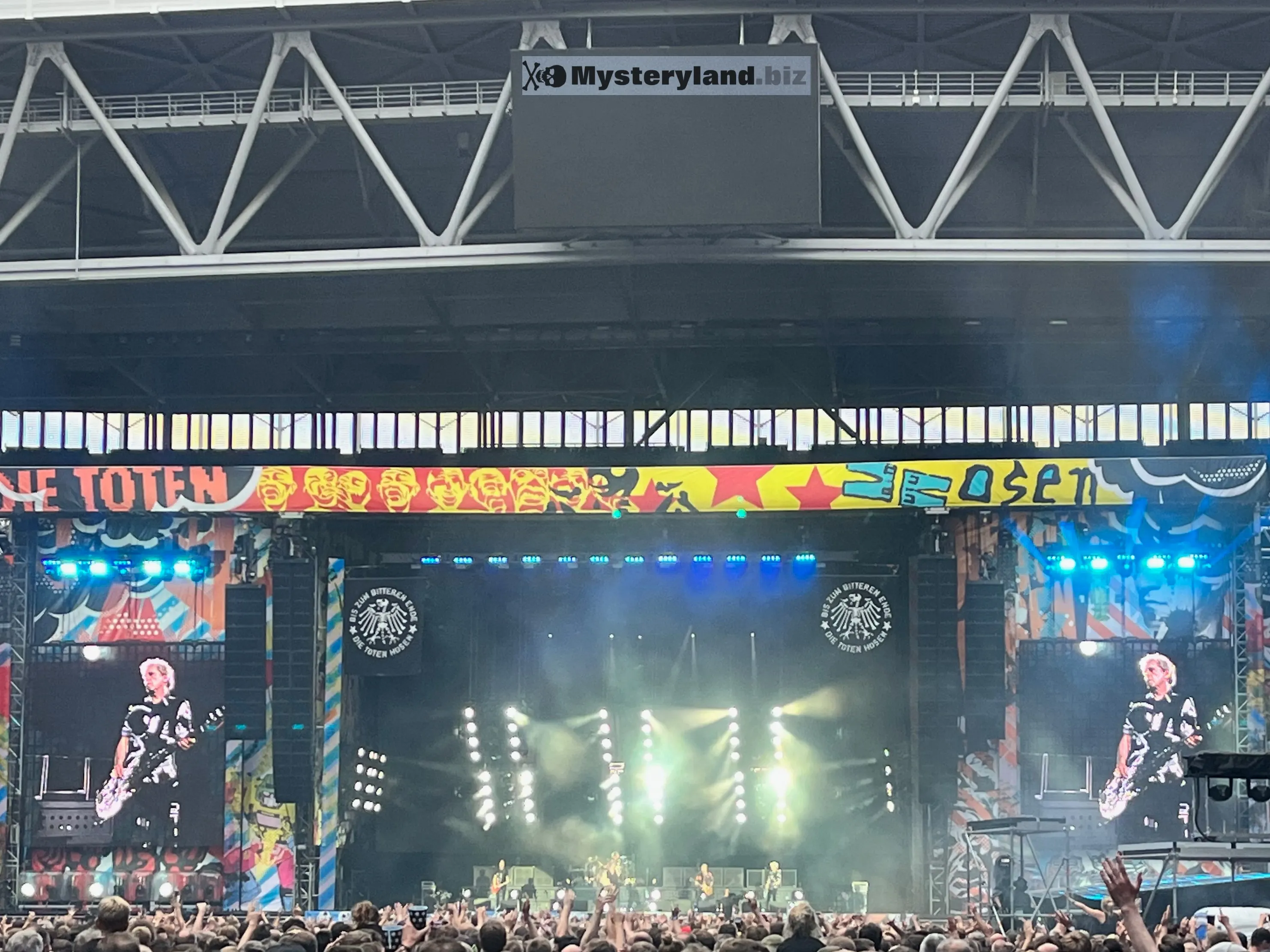 Die Toten Hosen auf der Bühne