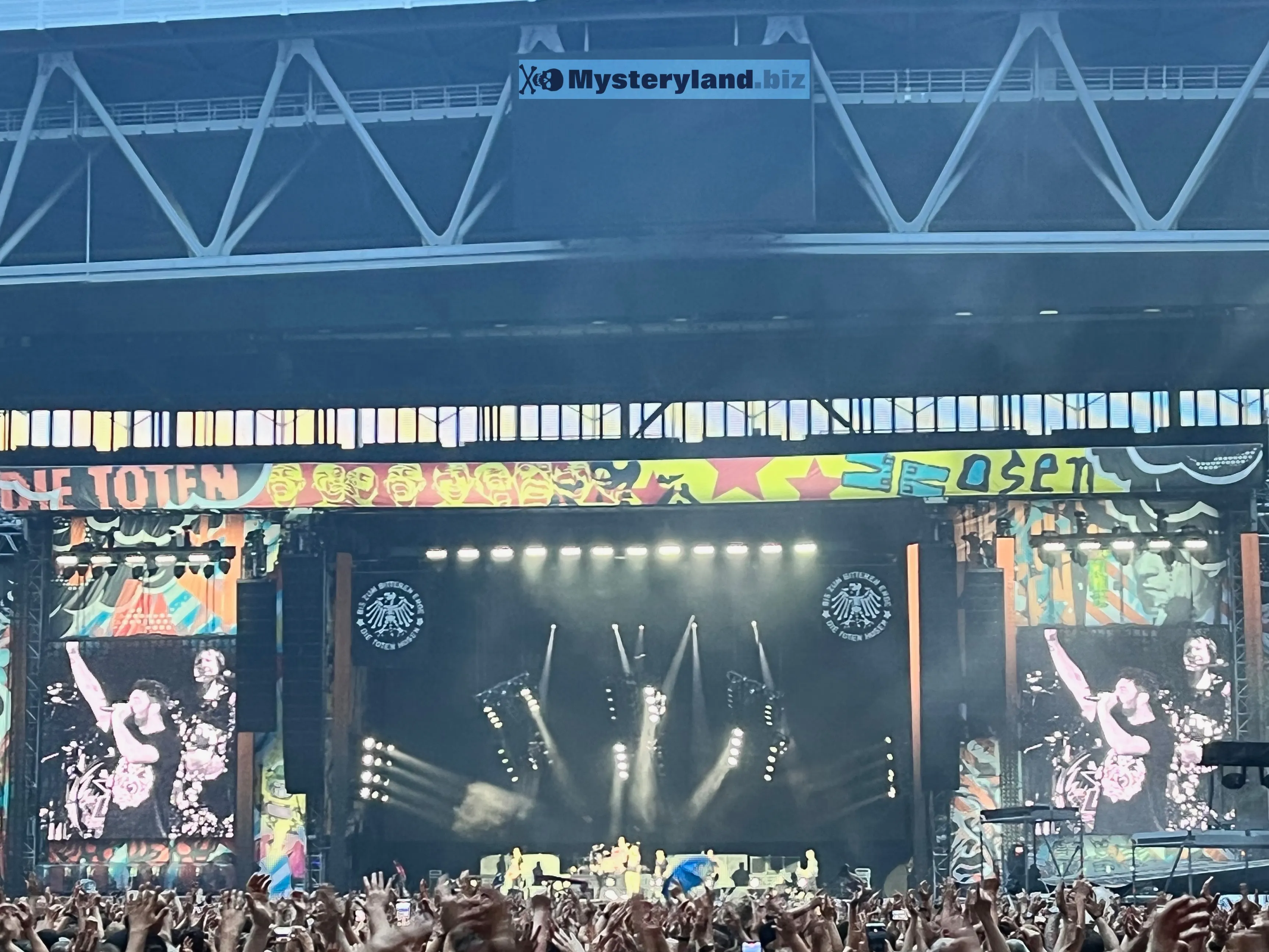 Die Toten Hosen auf der Bühne