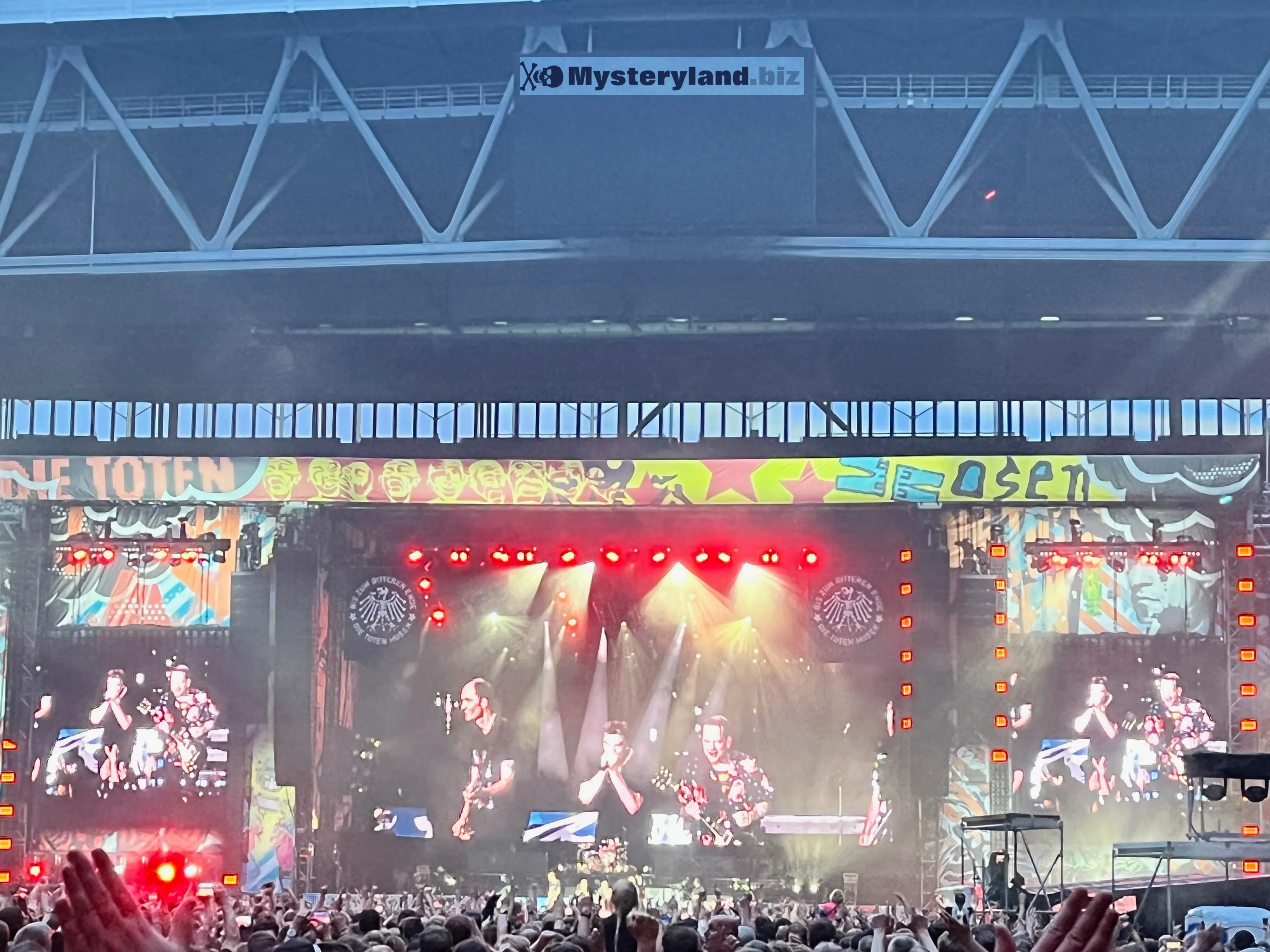 Die Toten Hosen auf der Bühne