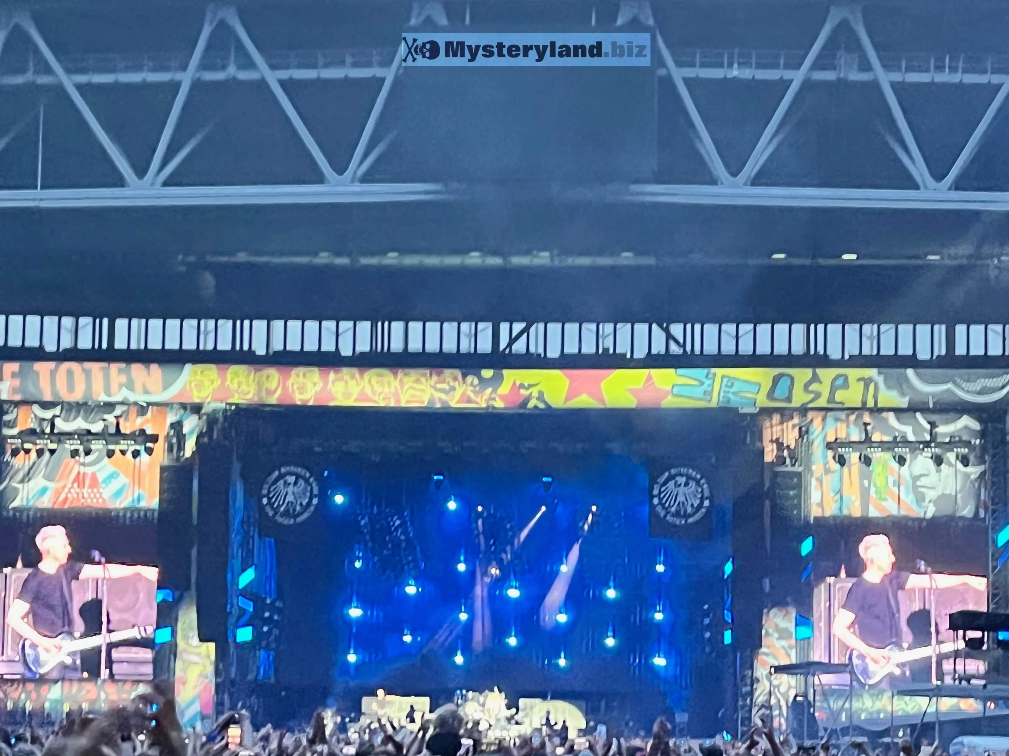 die ärzte und Die Toten Hosen auf der Bühne
