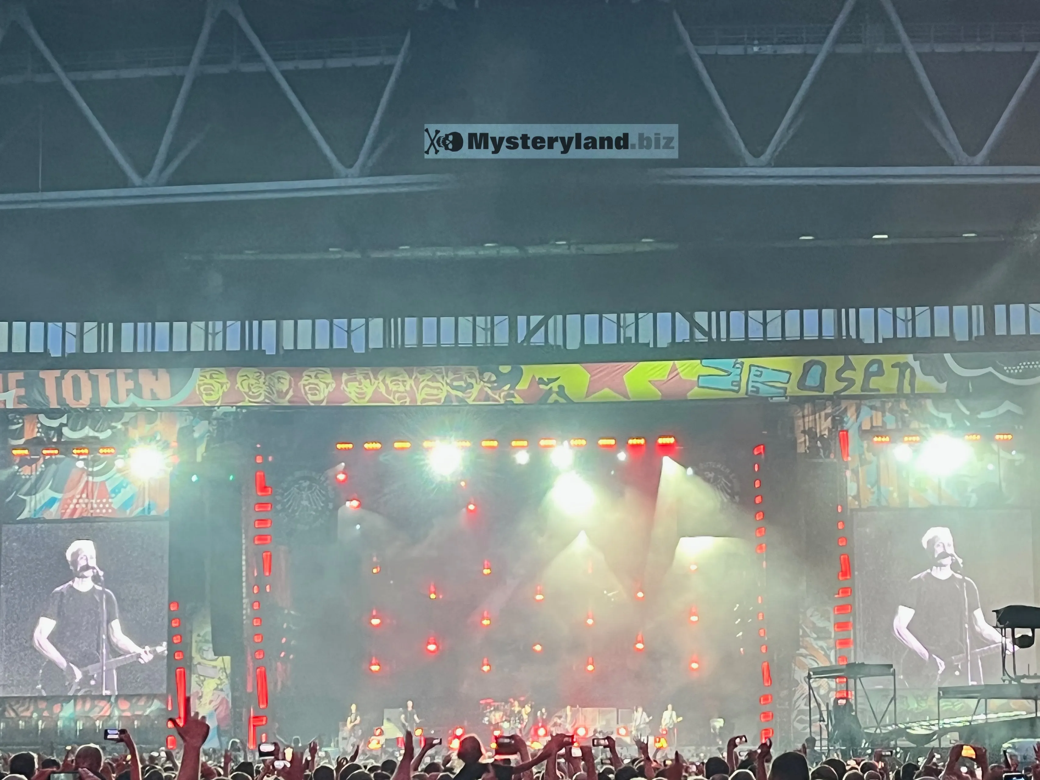 die ärzte und Die Toten Hosen auf der Bühne