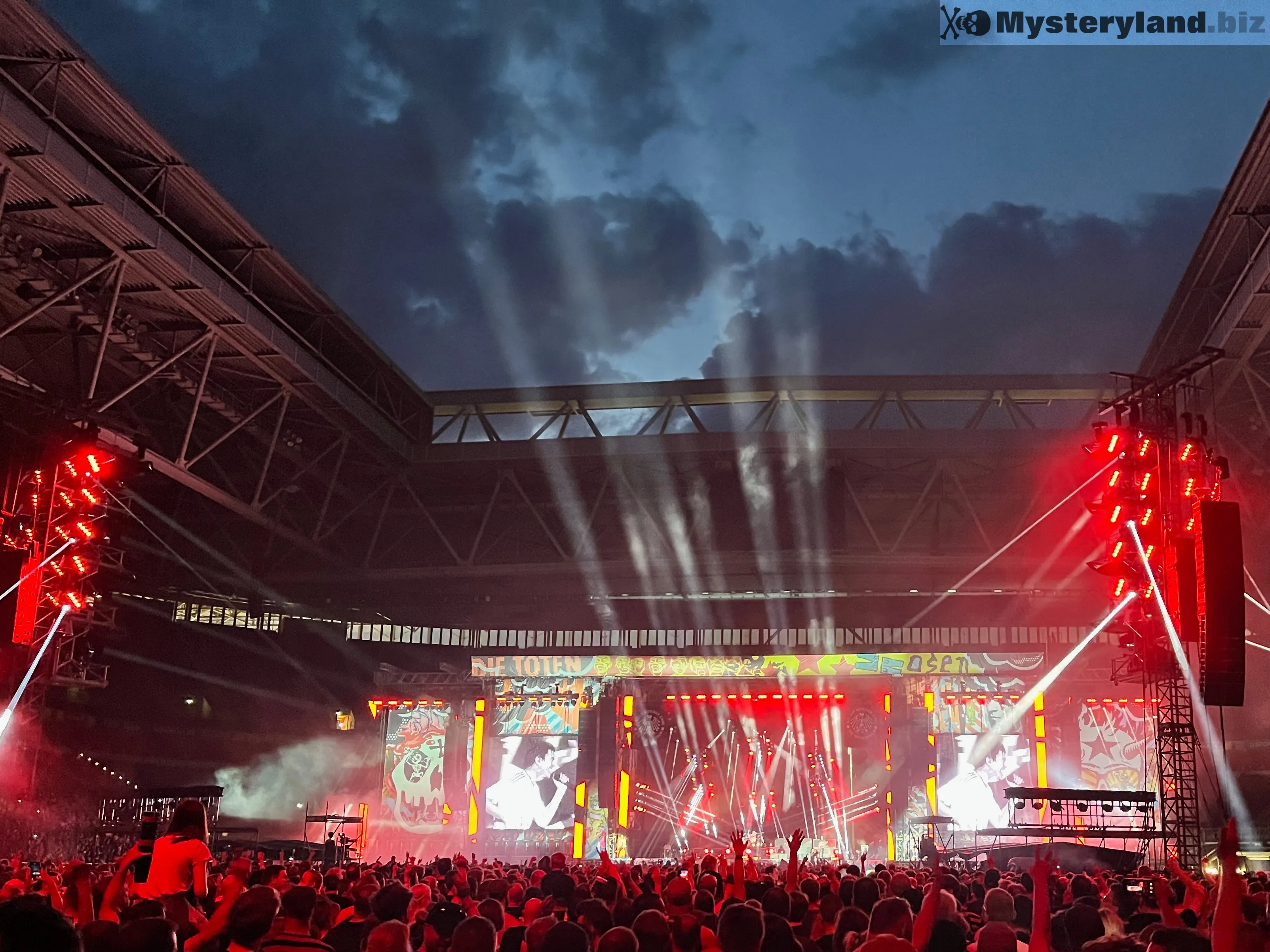 Die Toten Hosen auf der Bühne