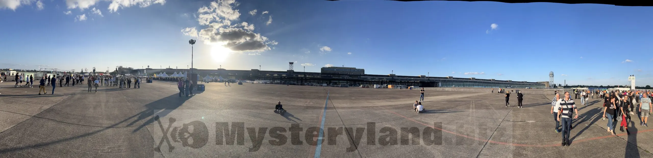 die ärzte auf dem Flughafen Tempelhof