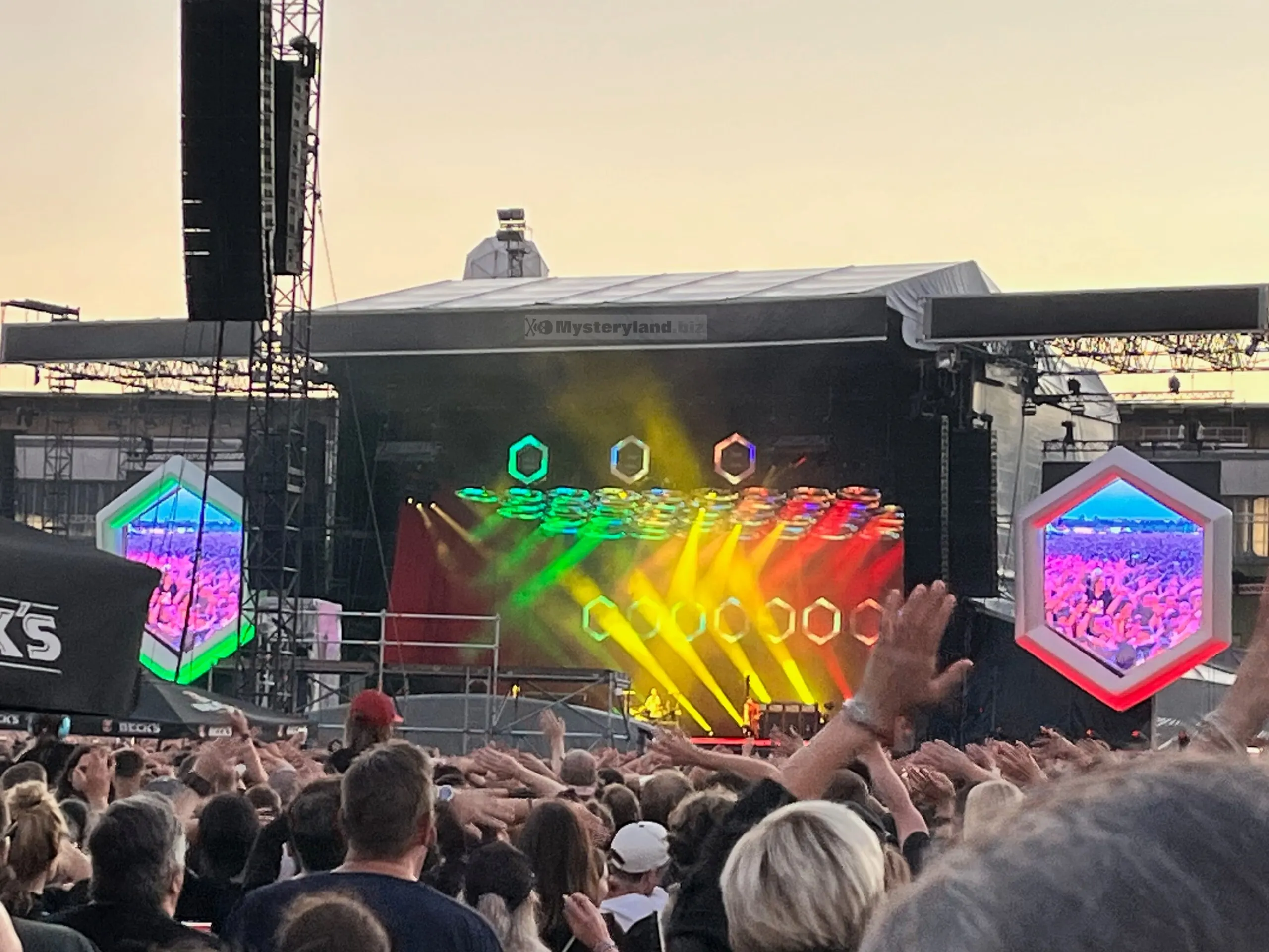 die ärzte auf der Bühne