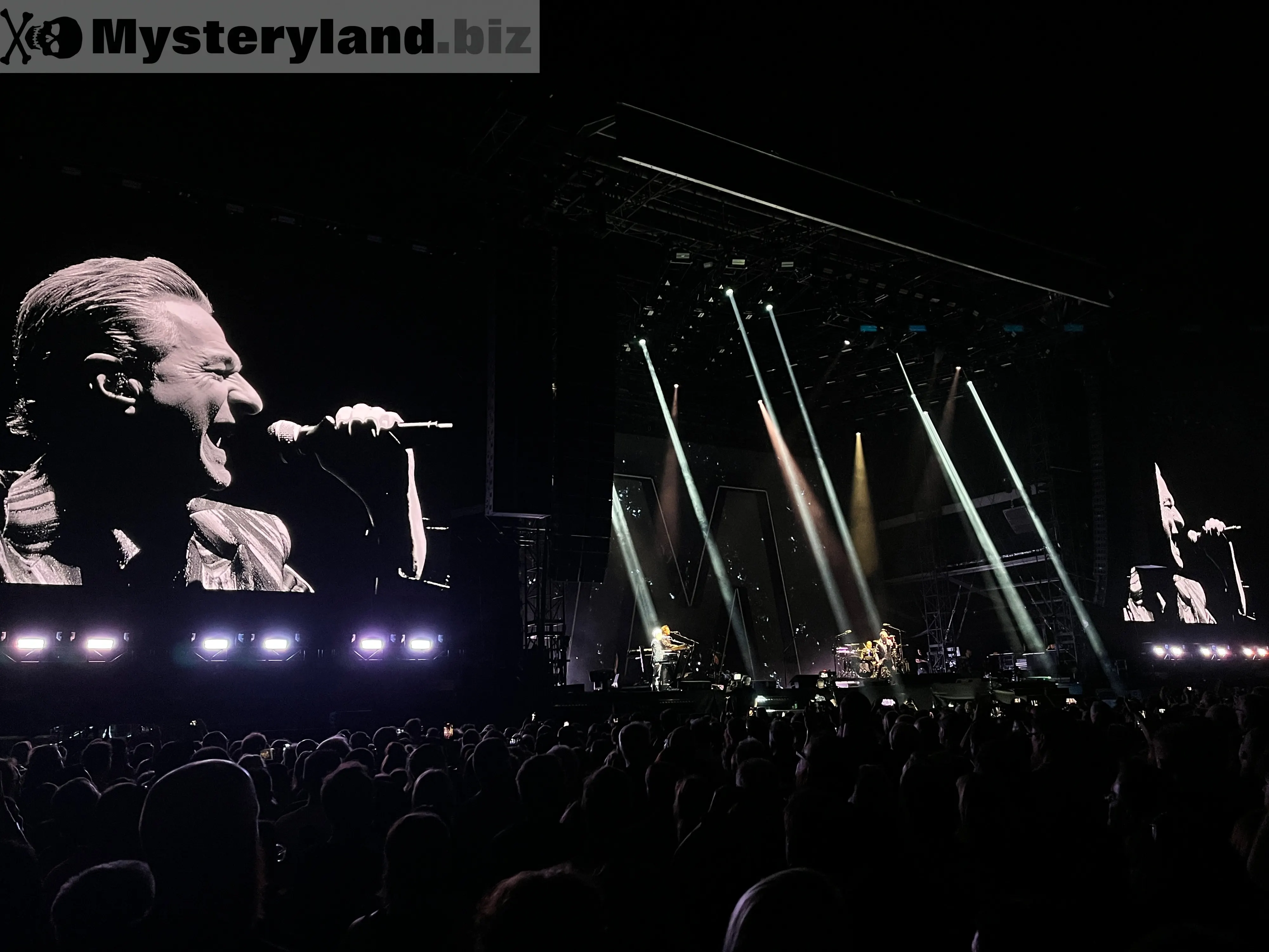 Depeche Mode auf der Bühne