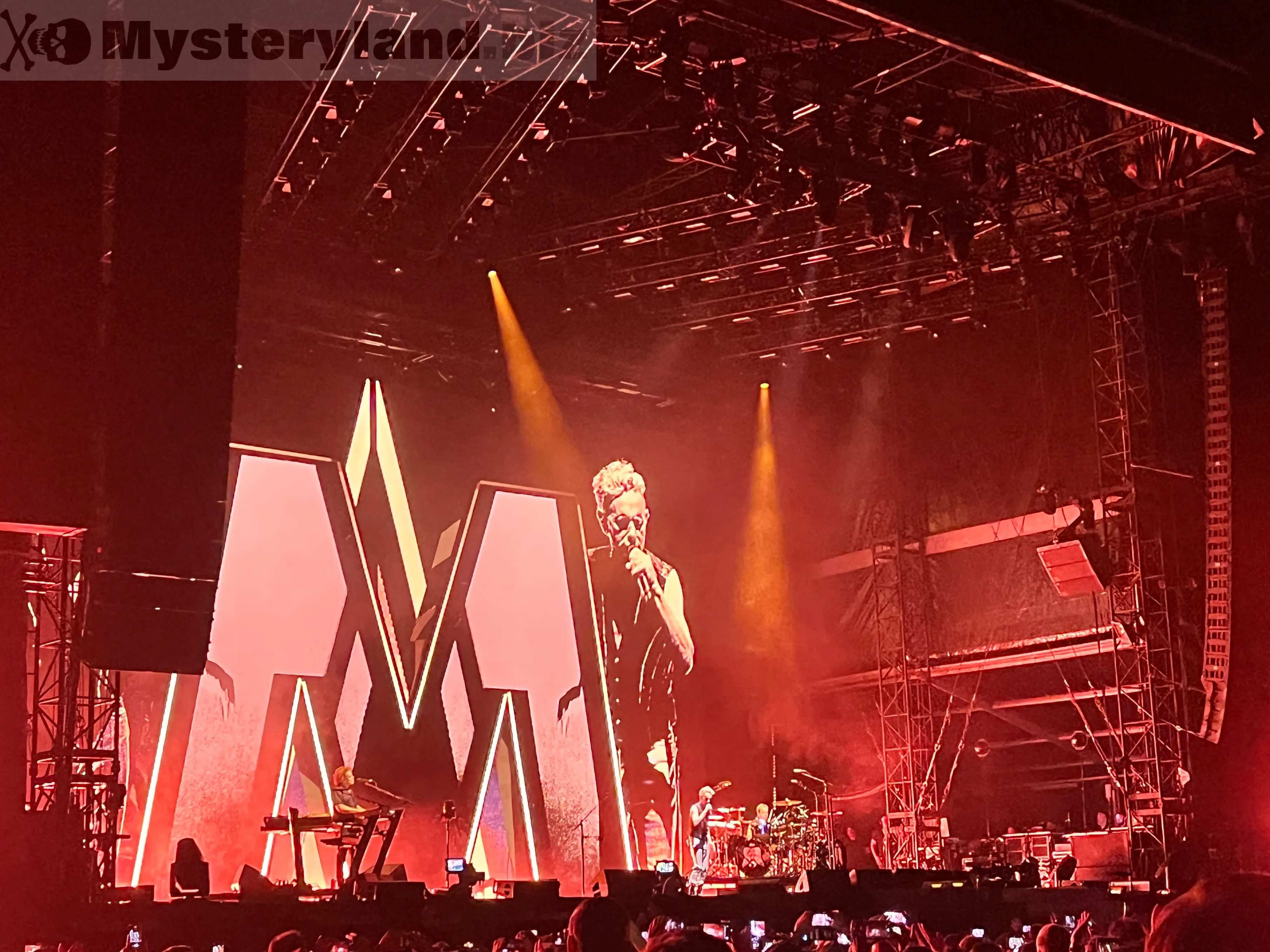 Depeche Mode auf der Bühne