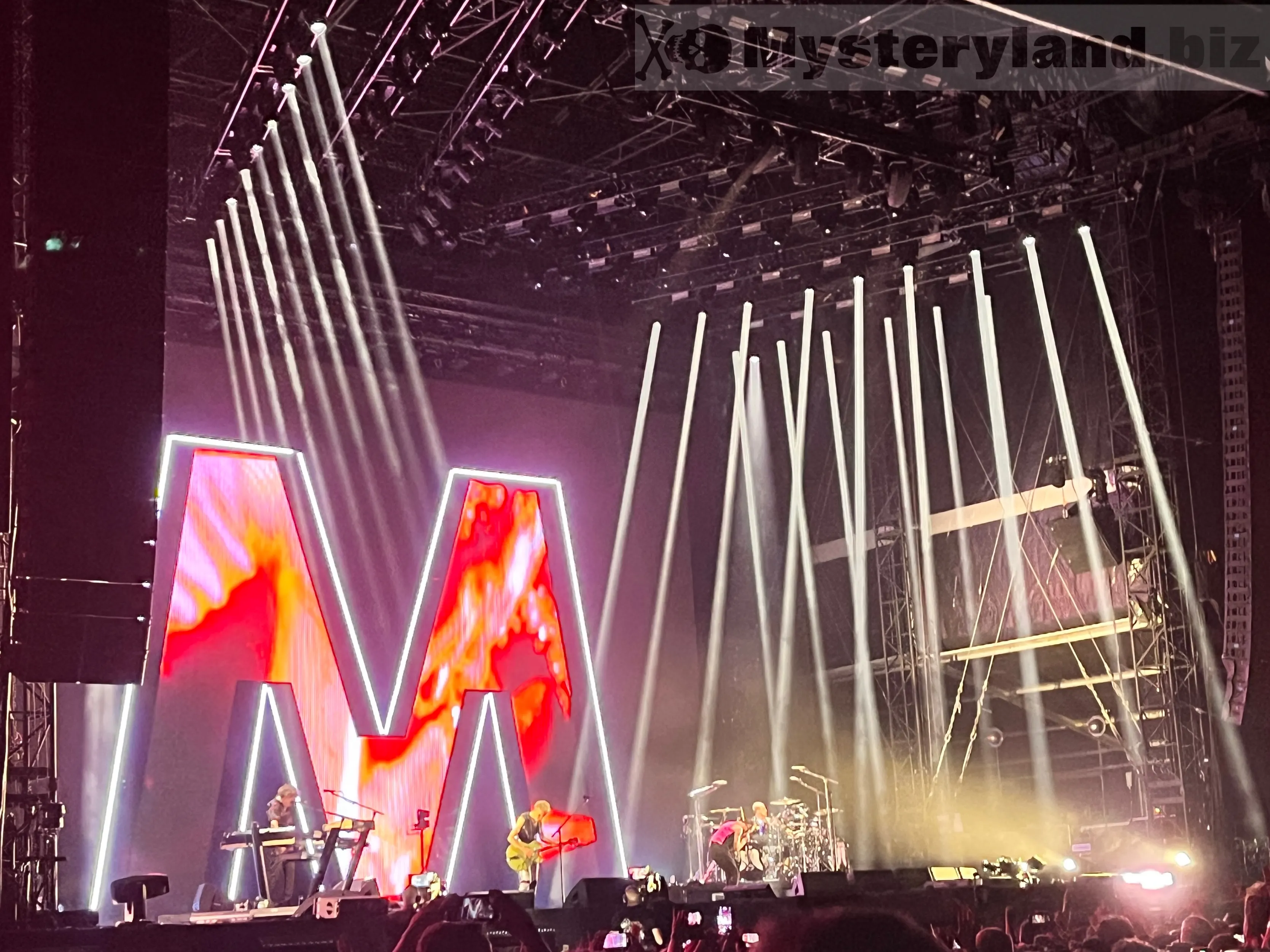 Depeche Mode auf der Bühne