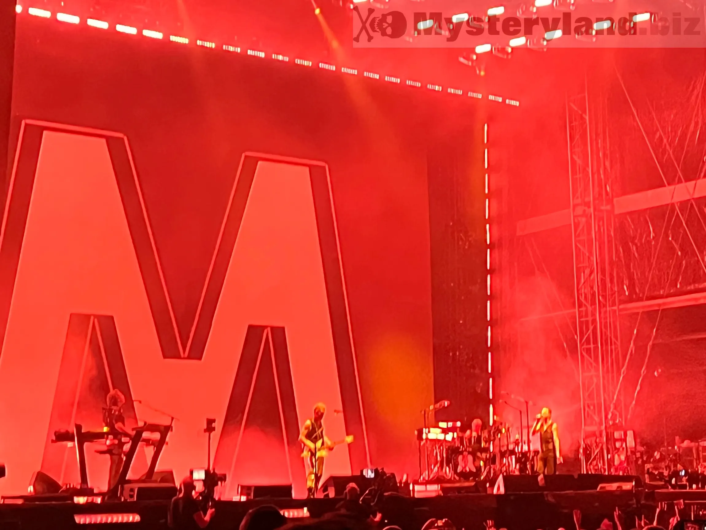 Depeche Mode auf der Bühne