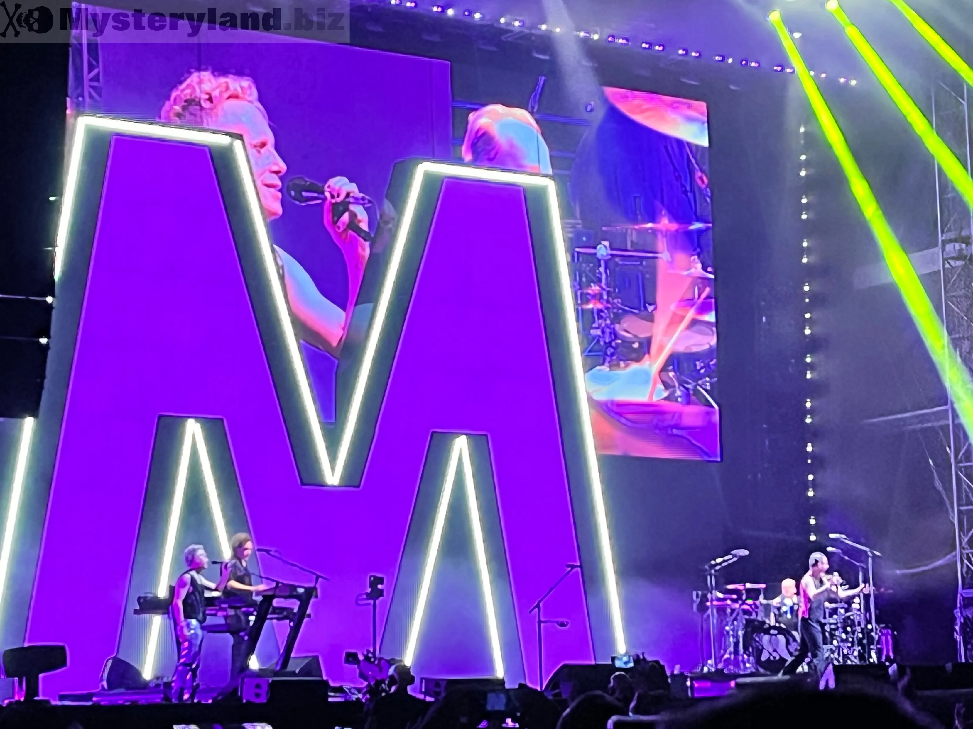 Depeche Mode auf der Bühne