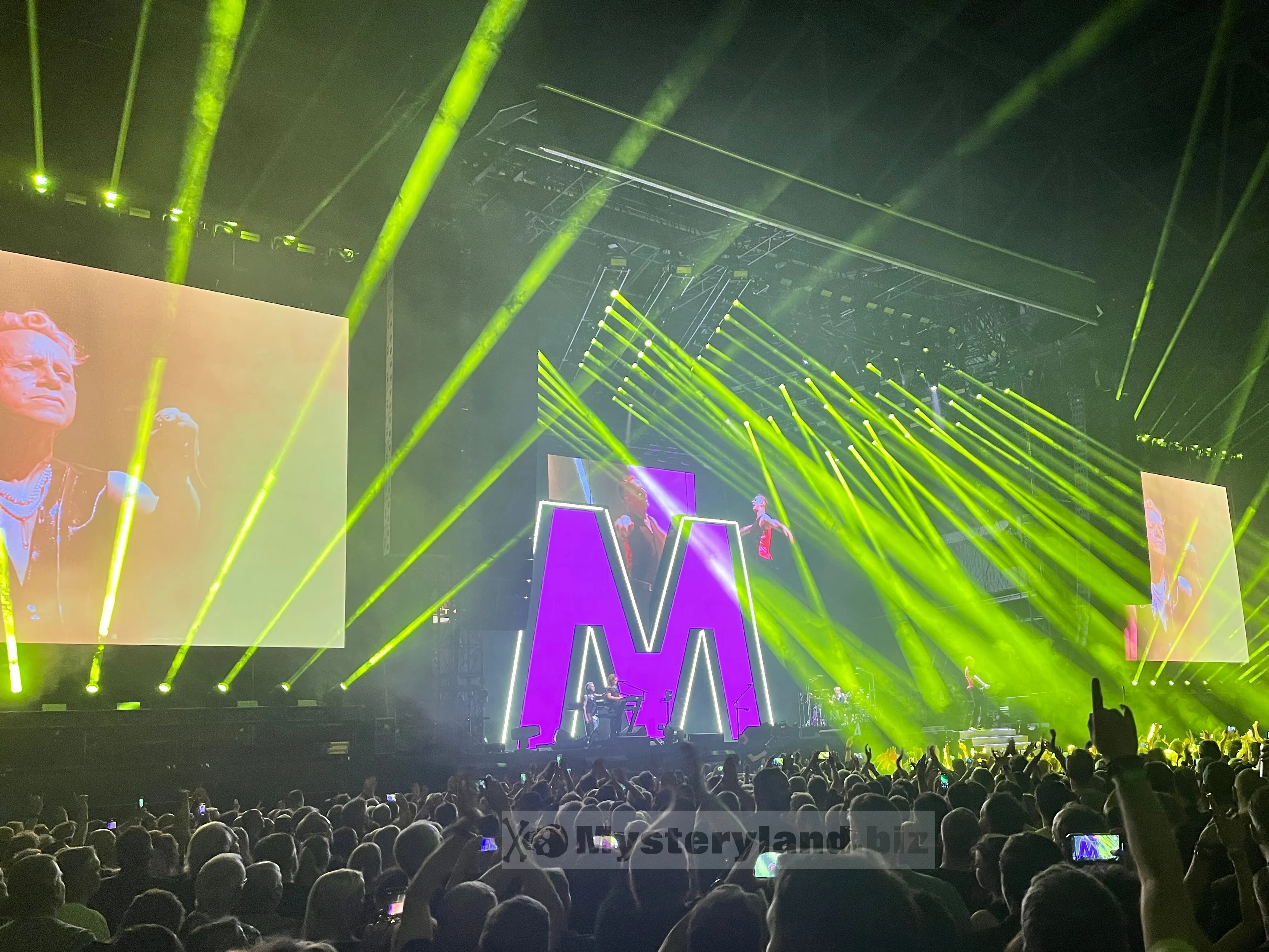 Depeche Mode auf der Bühne