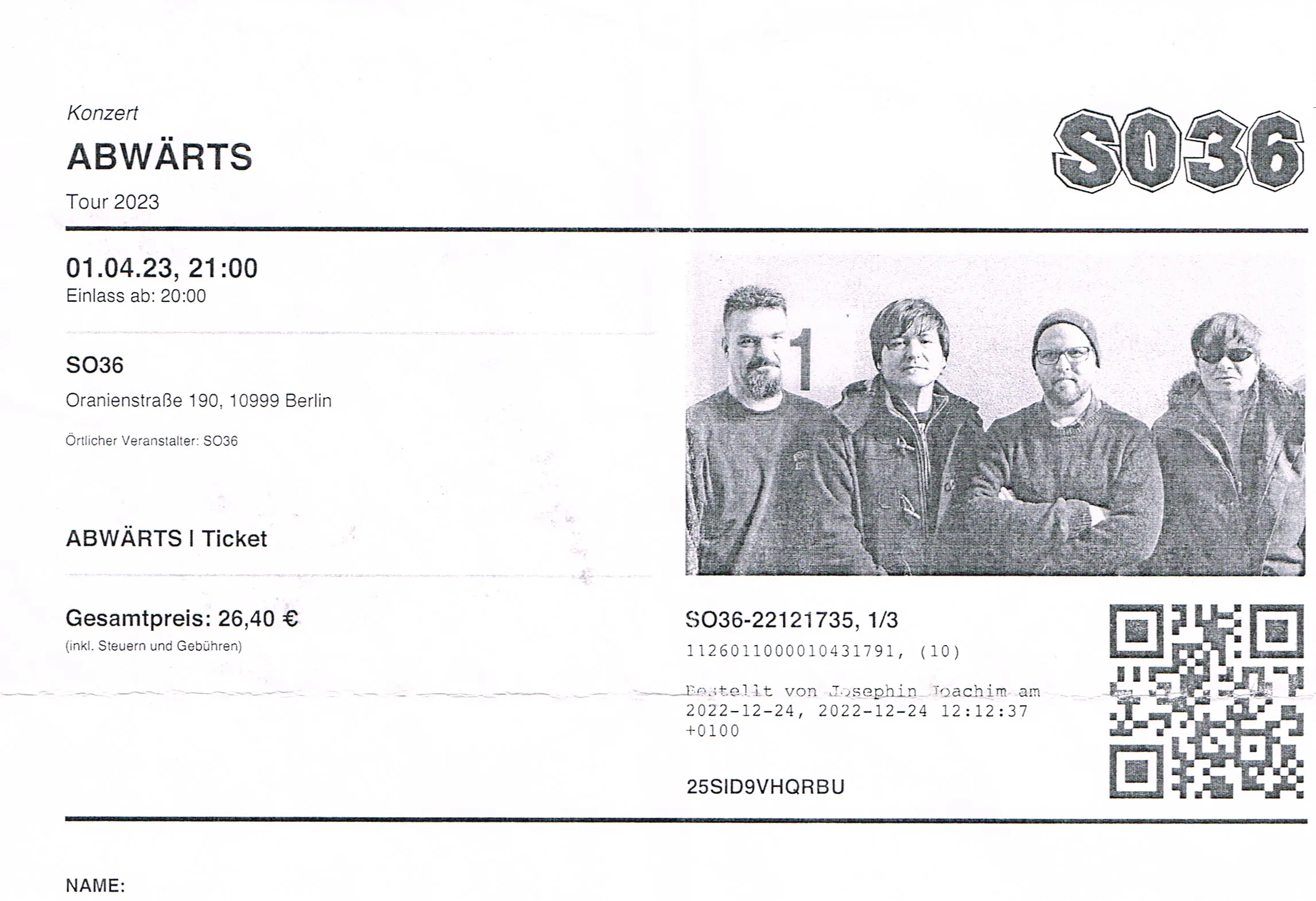 Ticket
