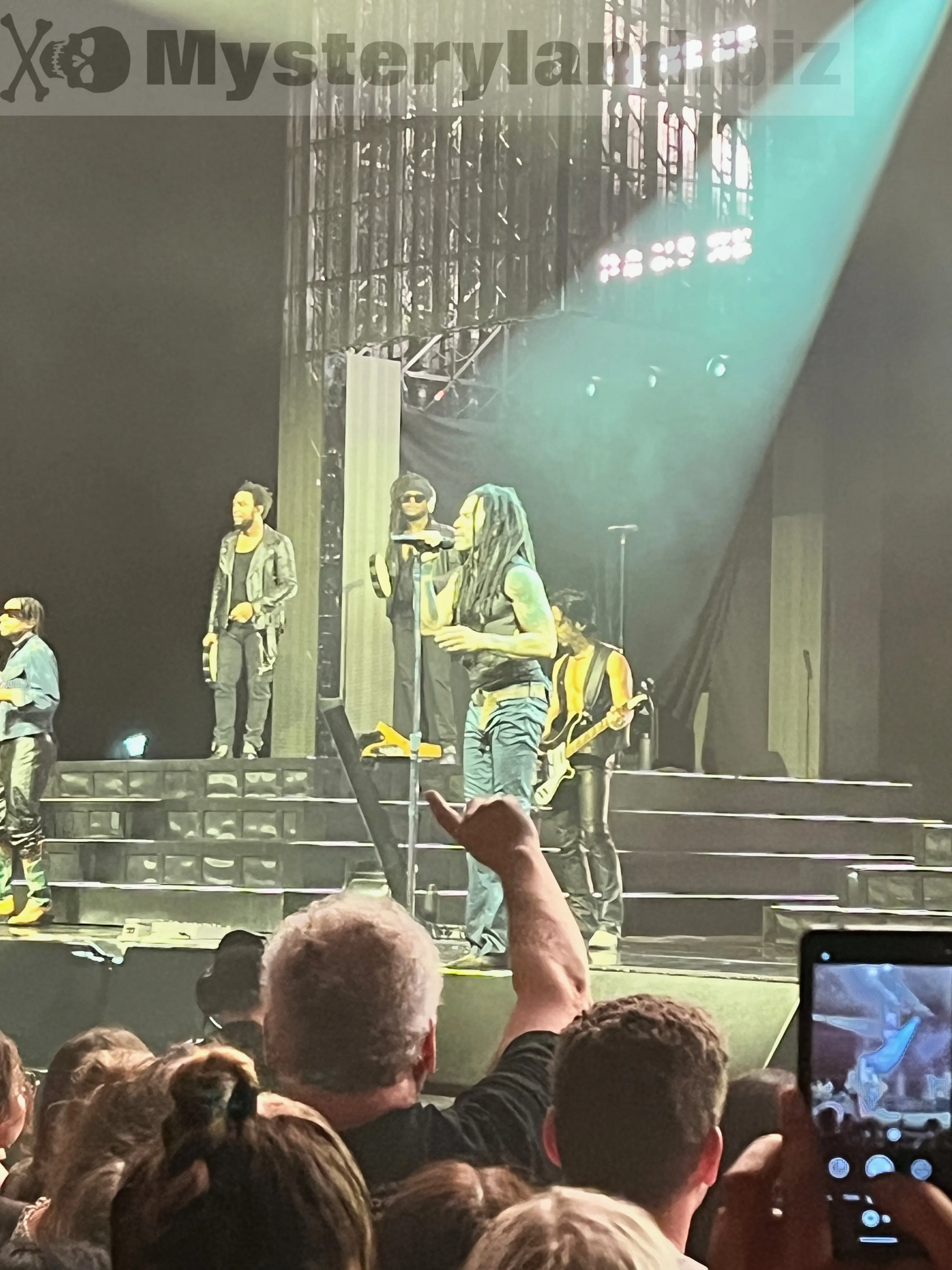 Lenny Kravitz auf der Bühne