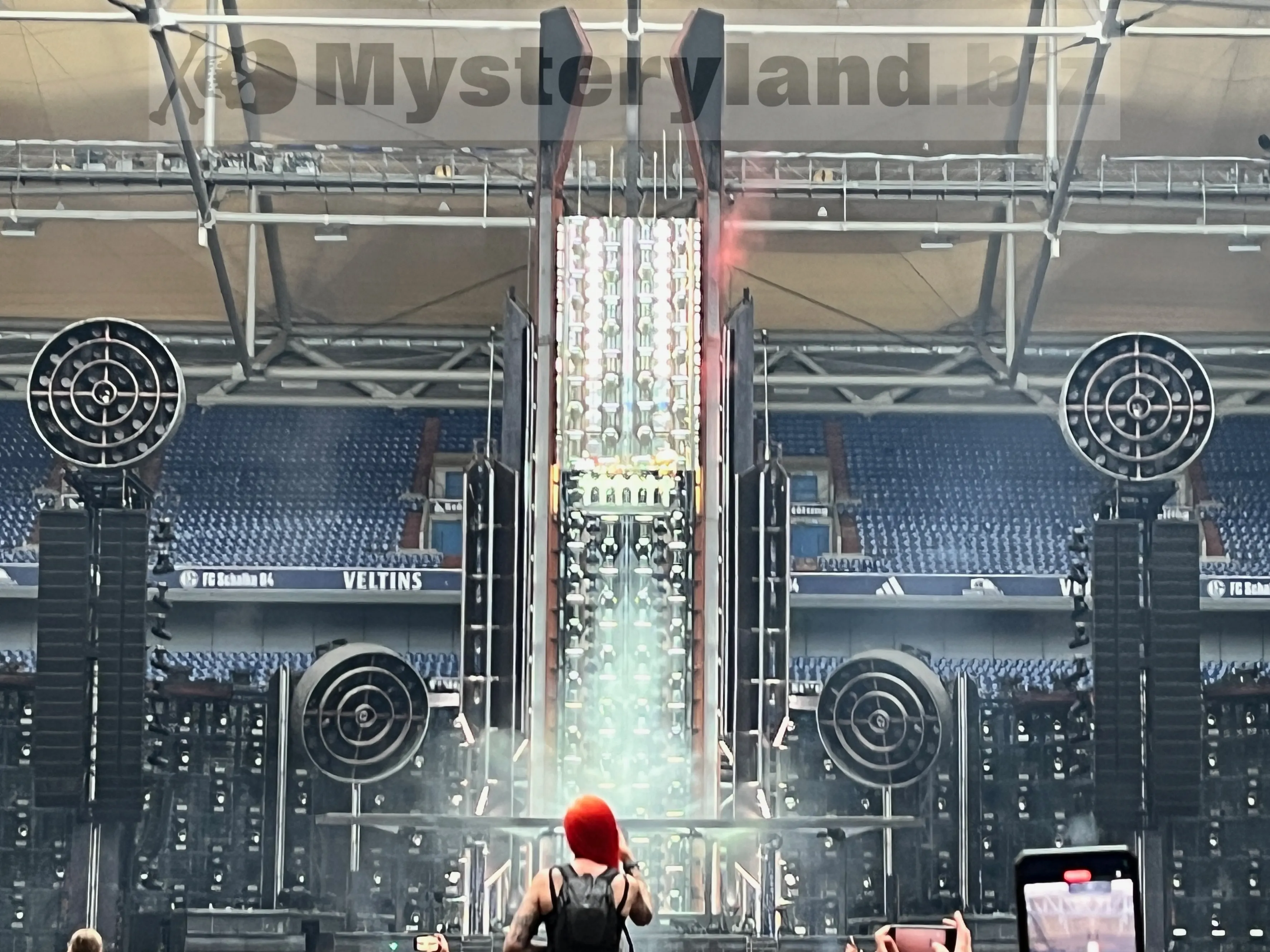 Rammstein auf der Bühne