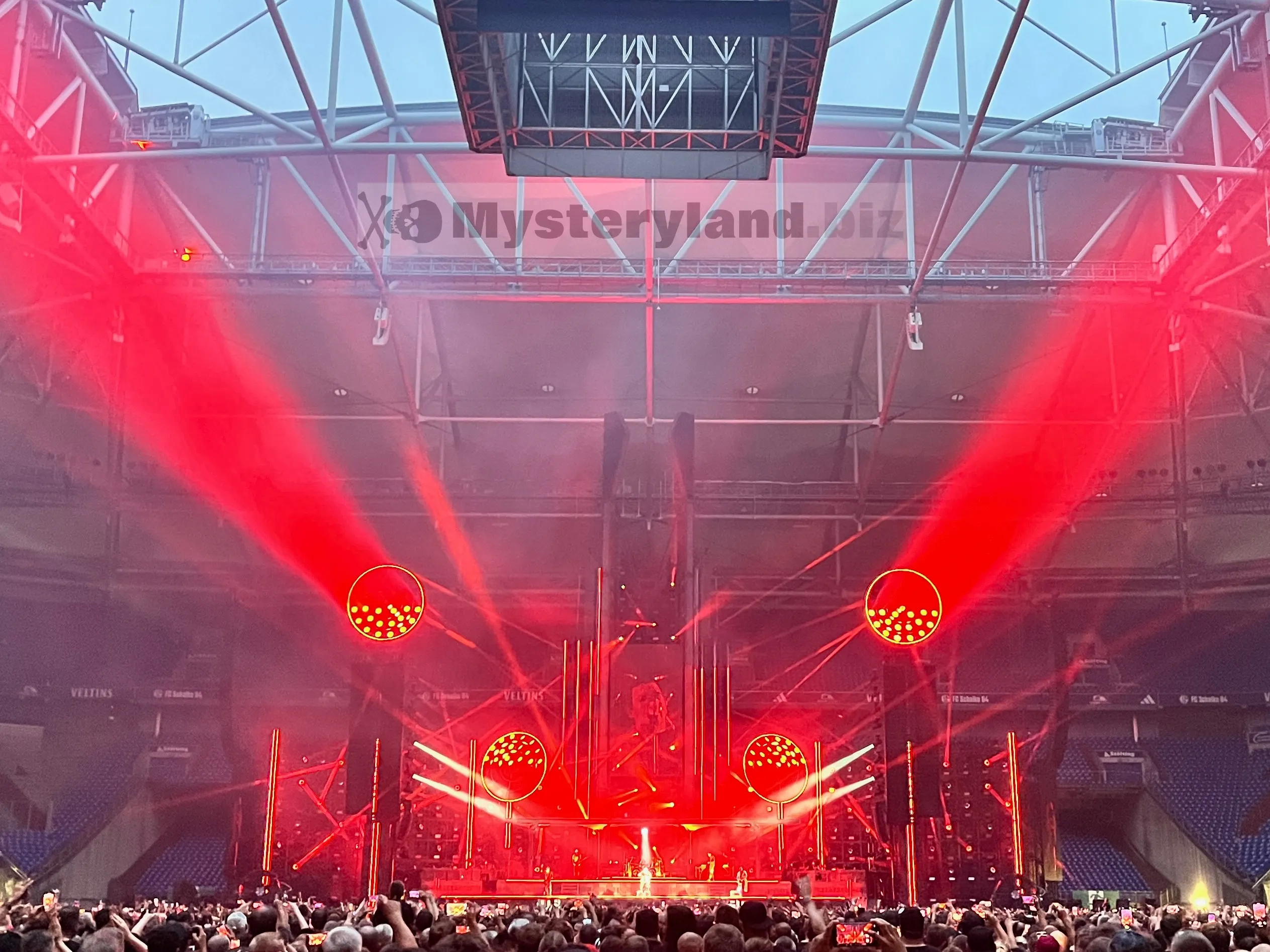 Rammstein auf der Bühne