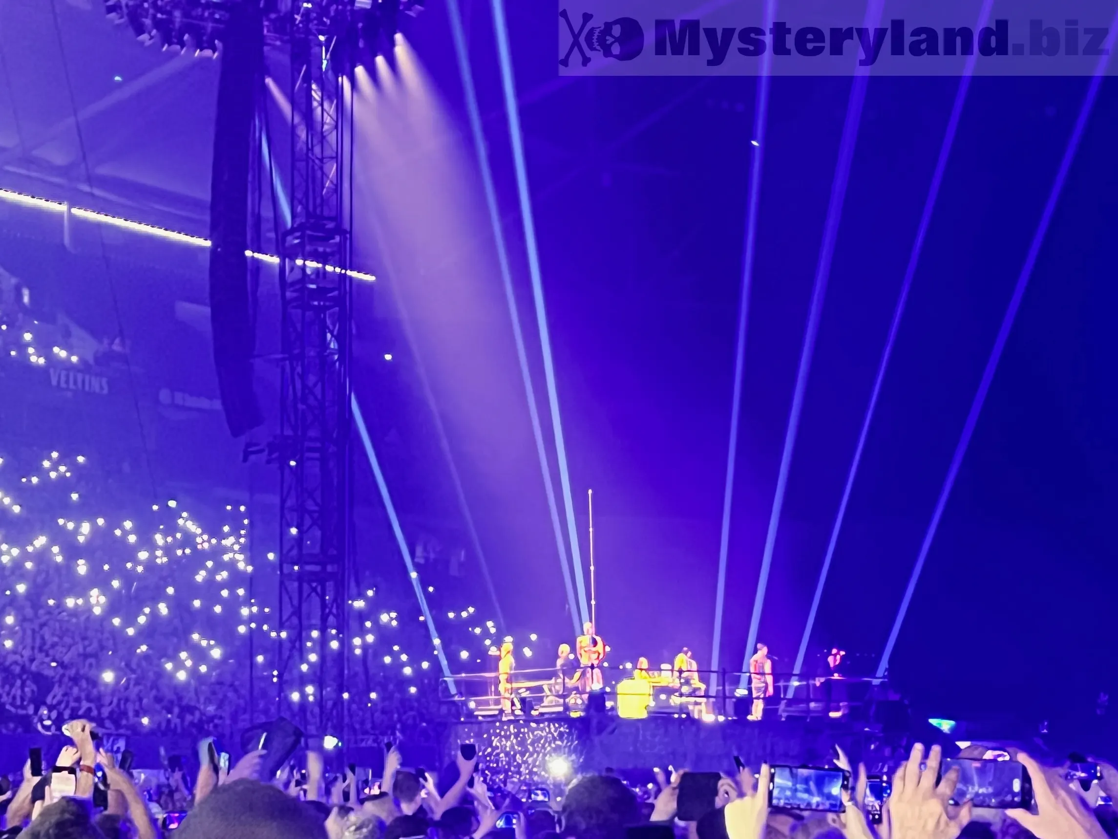 Rammstein auf der Bühne