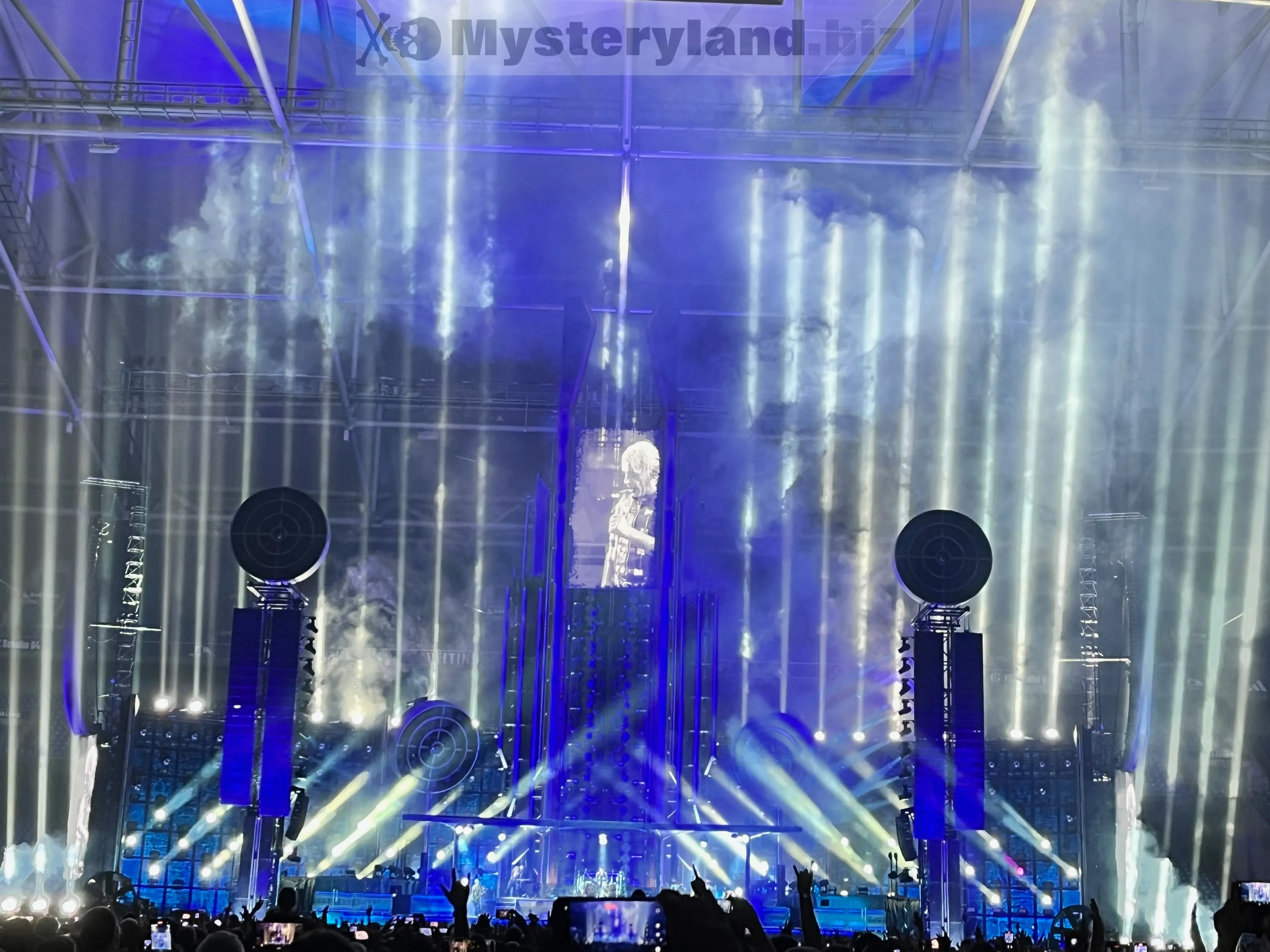 Rammstein auf der Bühne