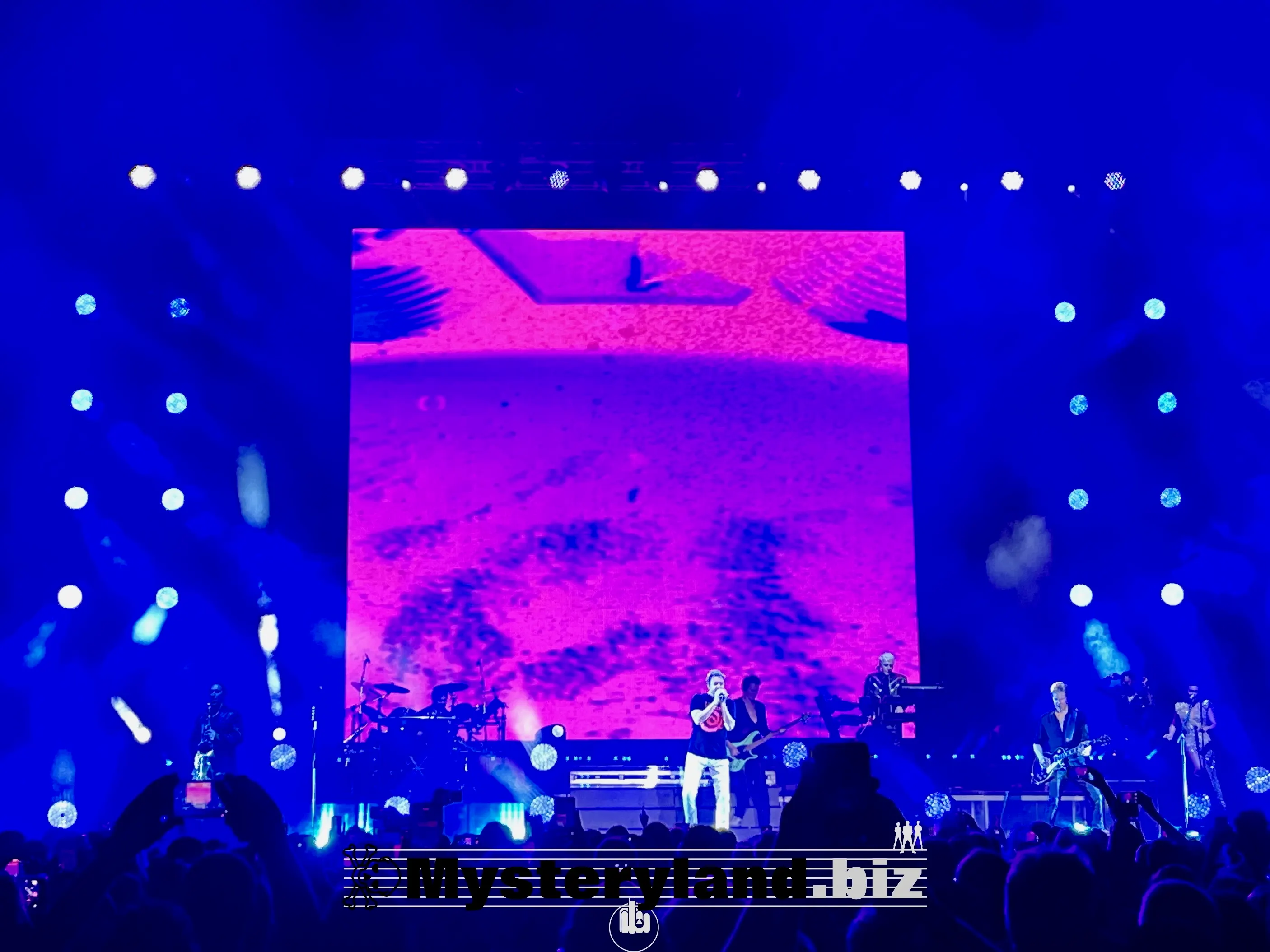 Duran Duran auf der Bühne