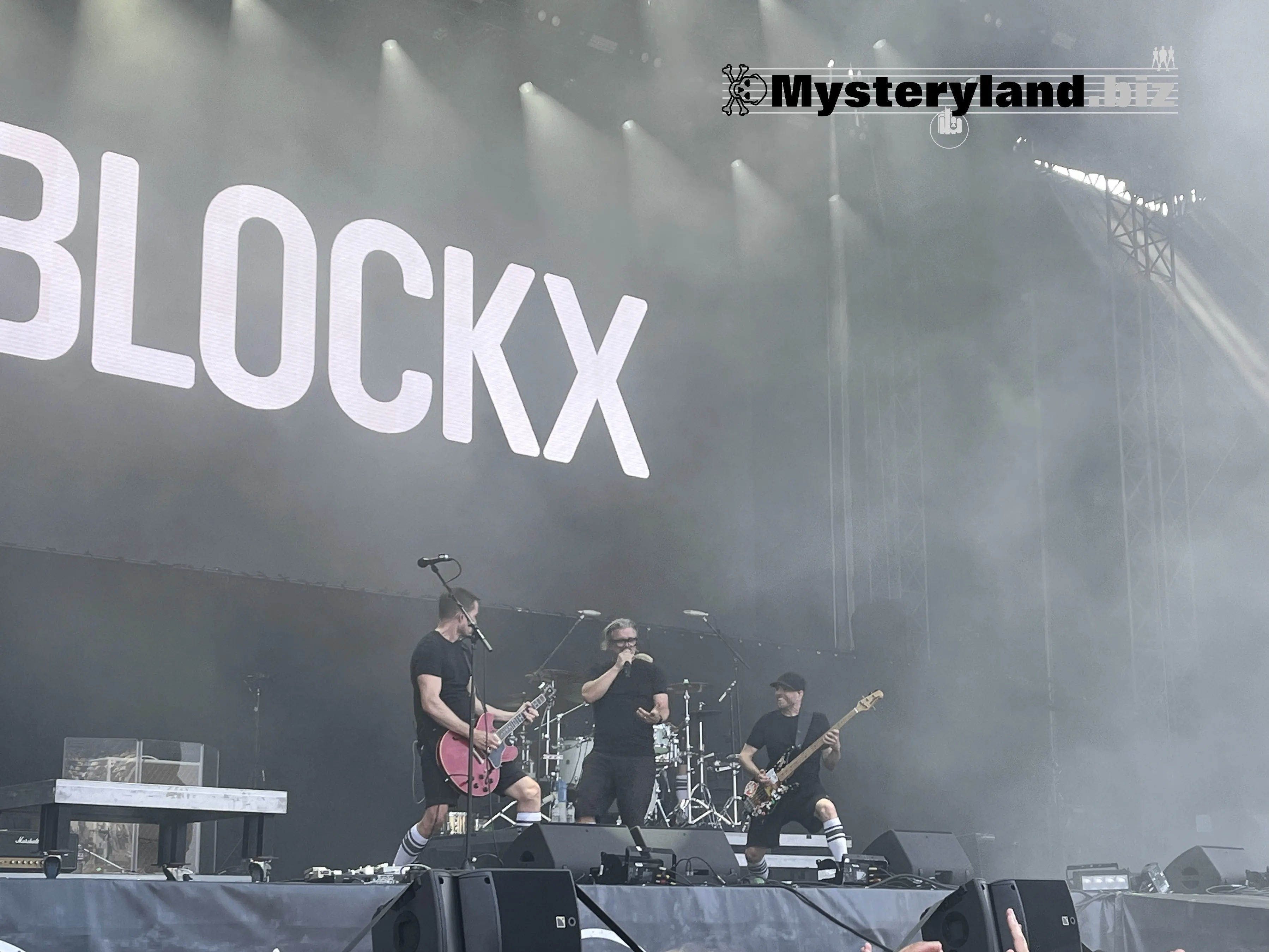 H-BLOCKX auf der Bühne