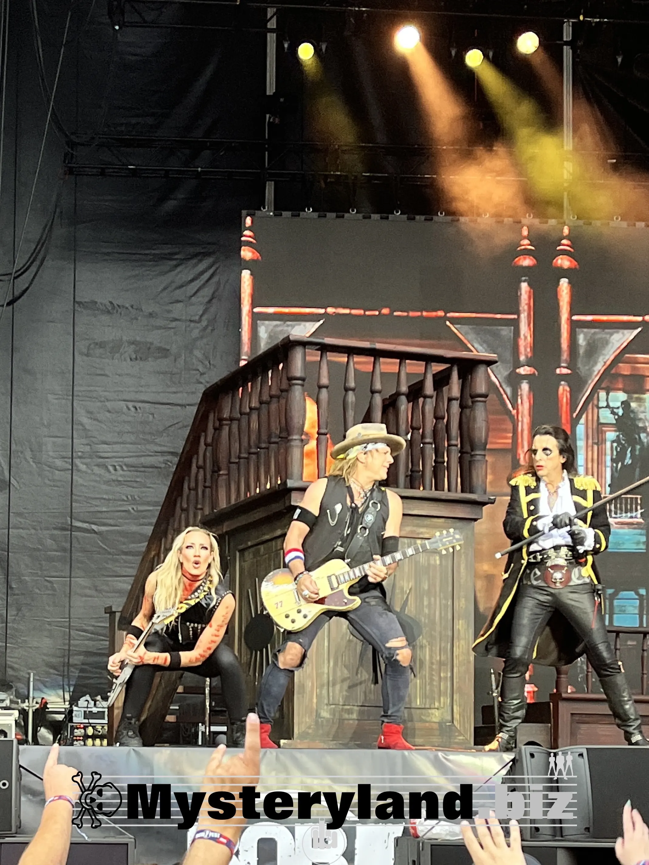 Alice Cooper auf der Bühne