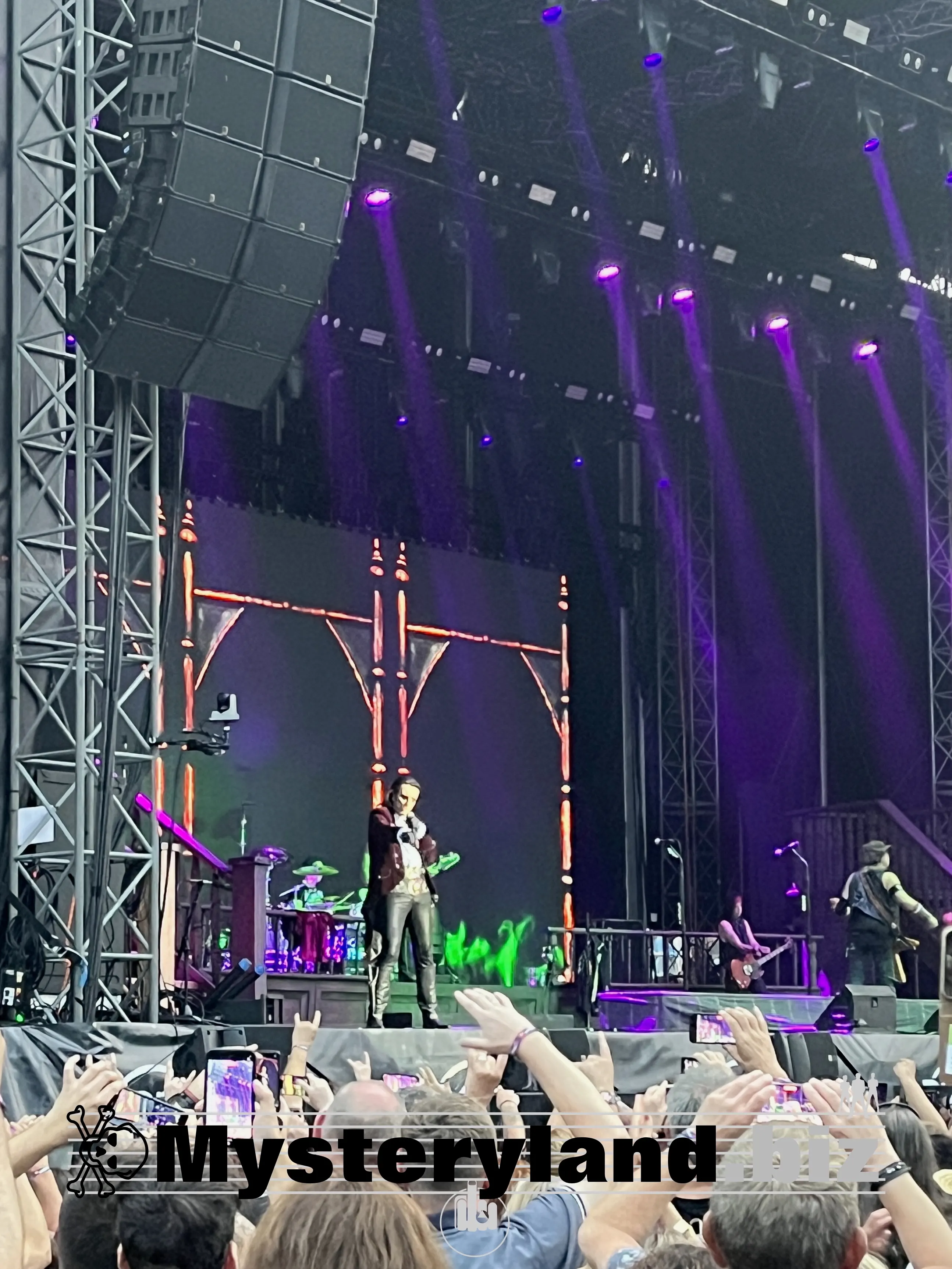 Alice Cooper auf der Bühne
