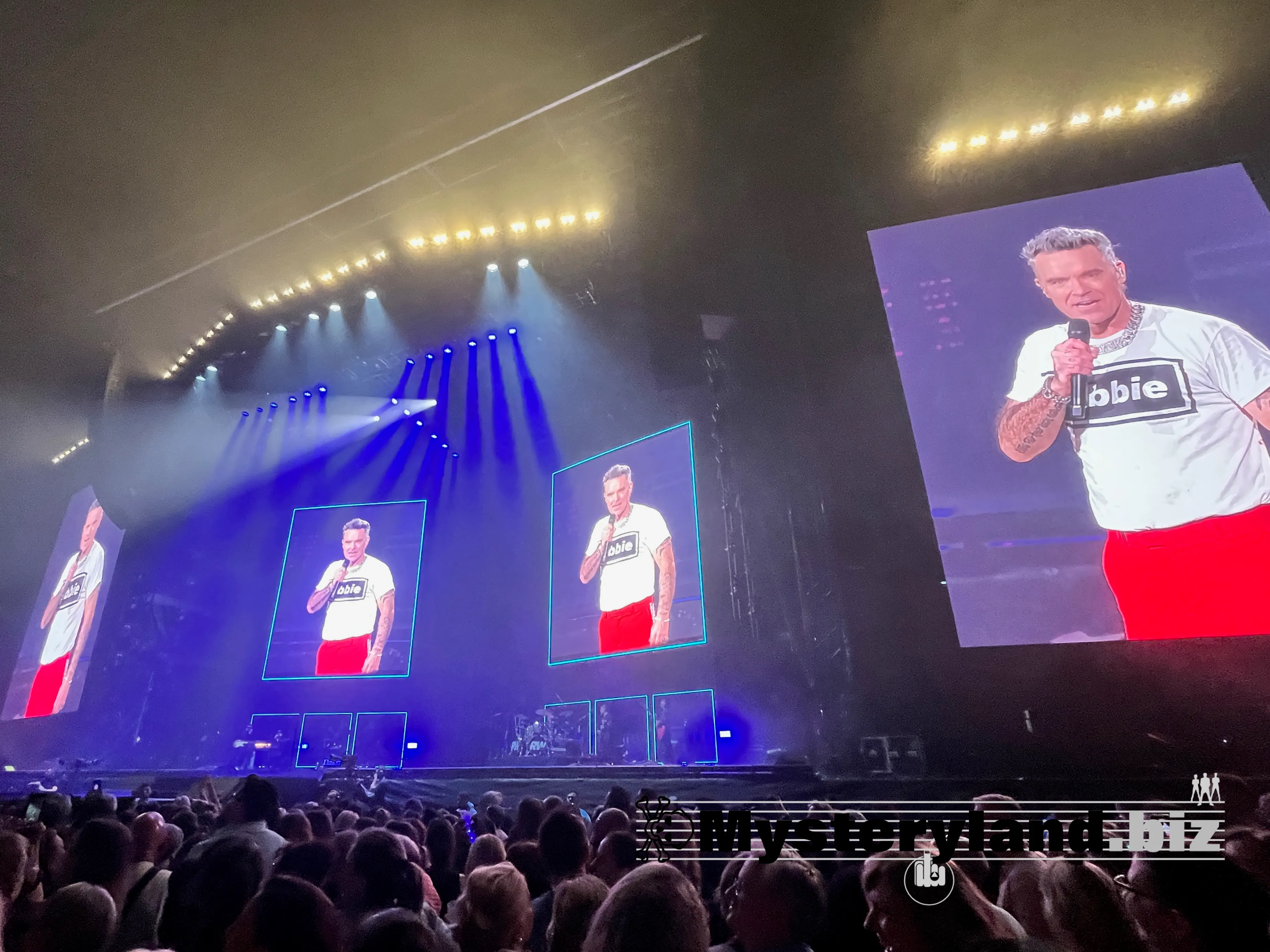 Robbie Williams live in der Merkur Spiel-Arena