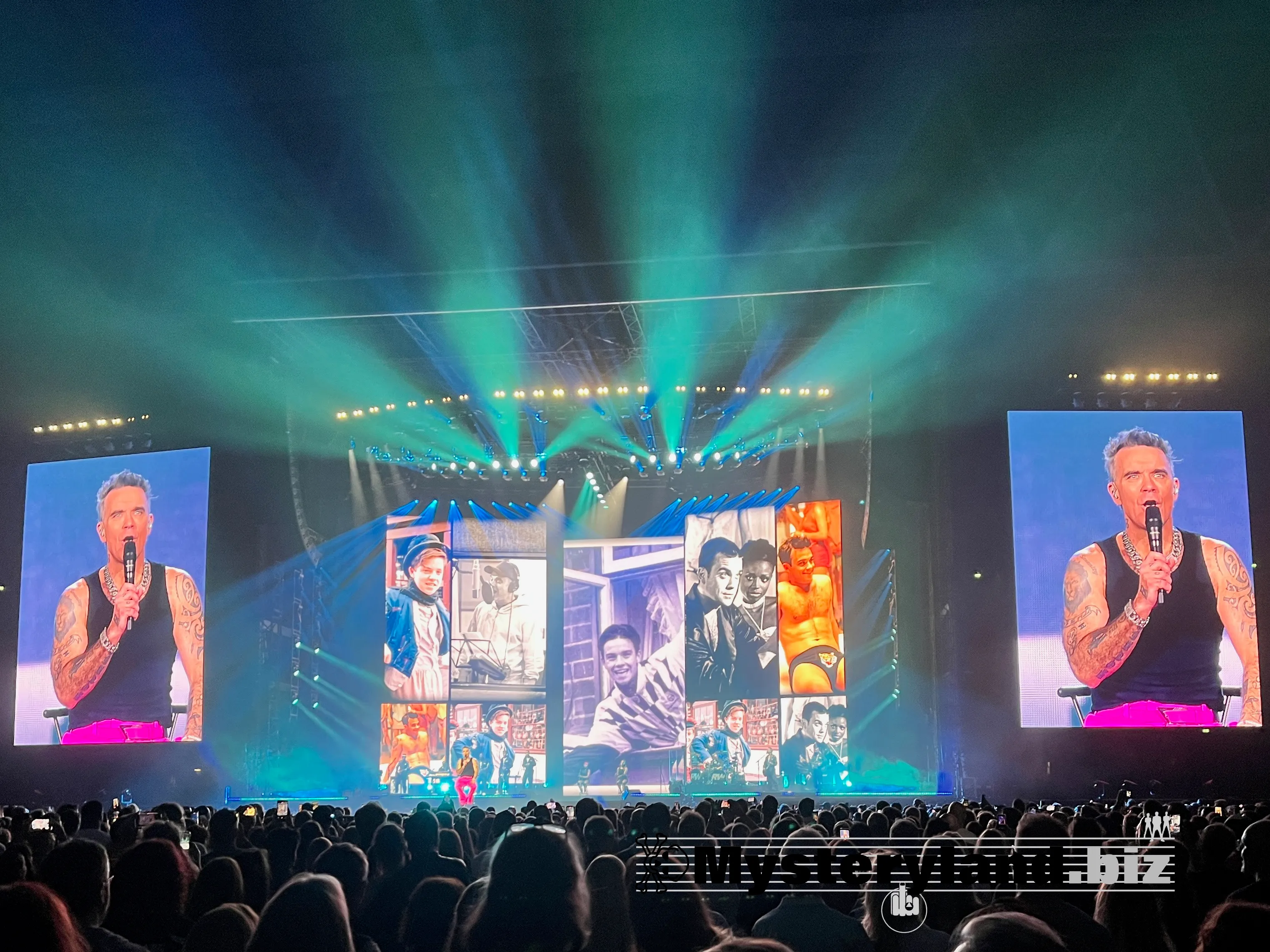 Robbie Williams während der Britpop Tour
