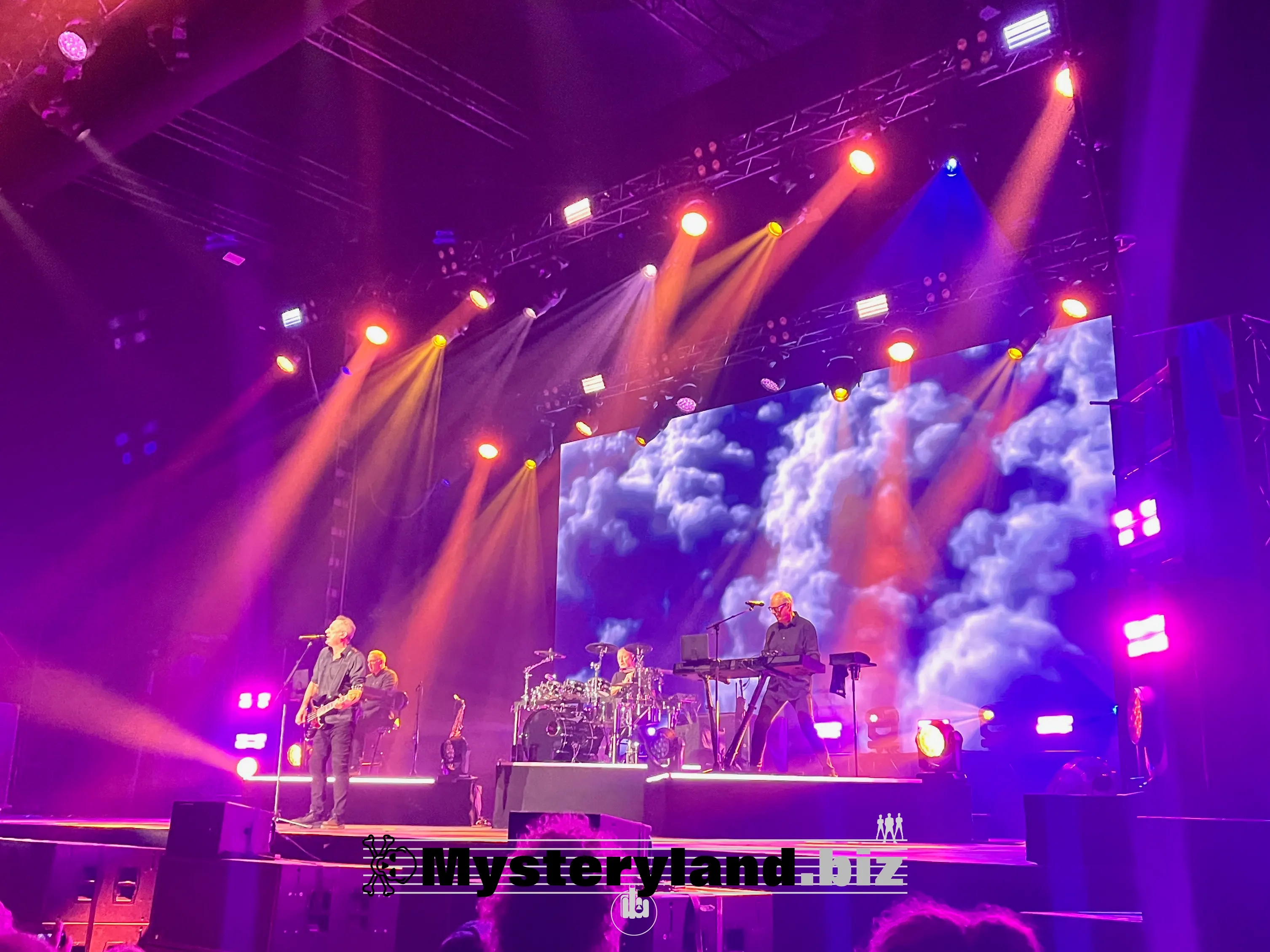 OMD live um 21:32 Uhr