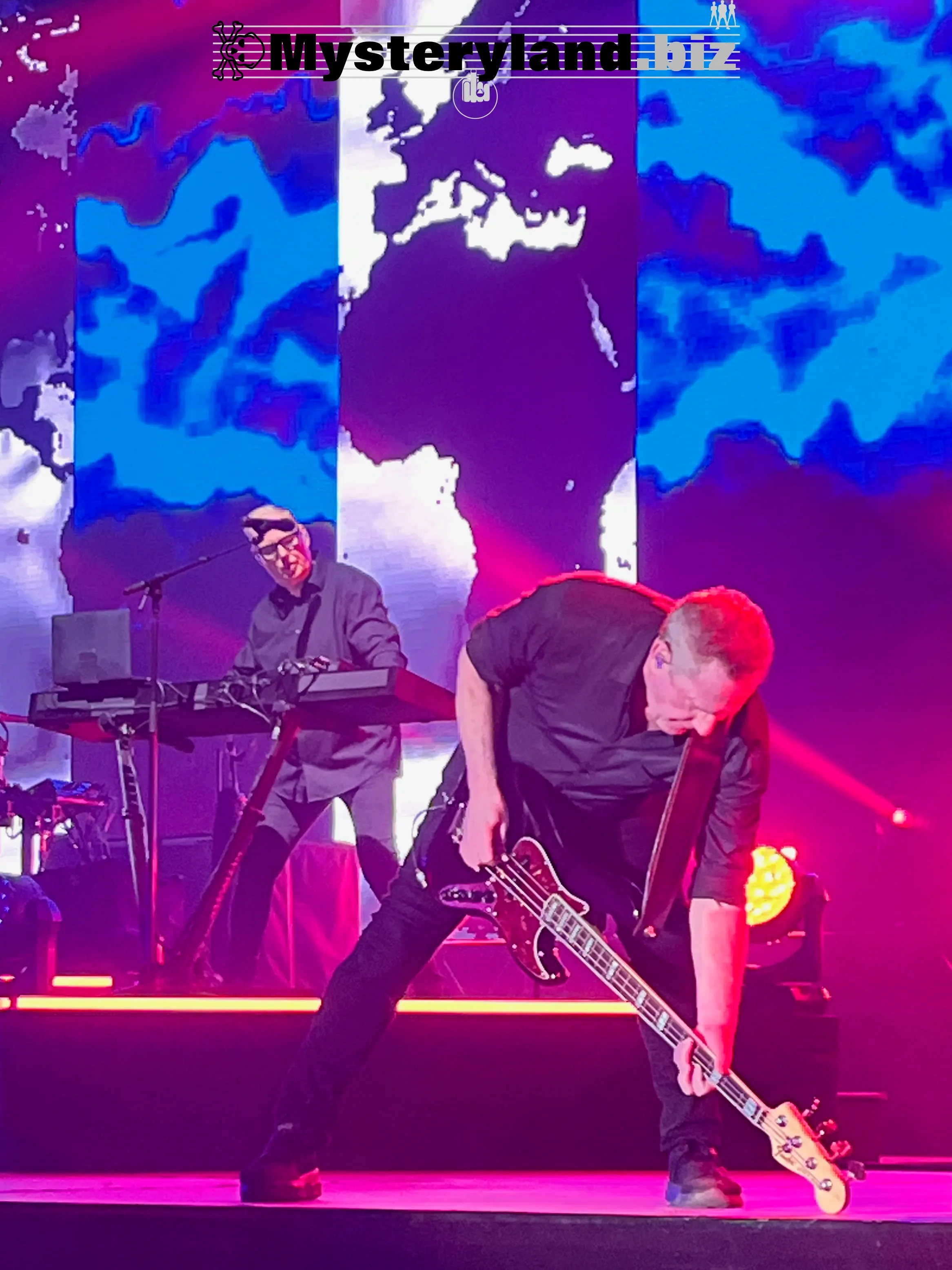 OMD live um 21:47 Uhr