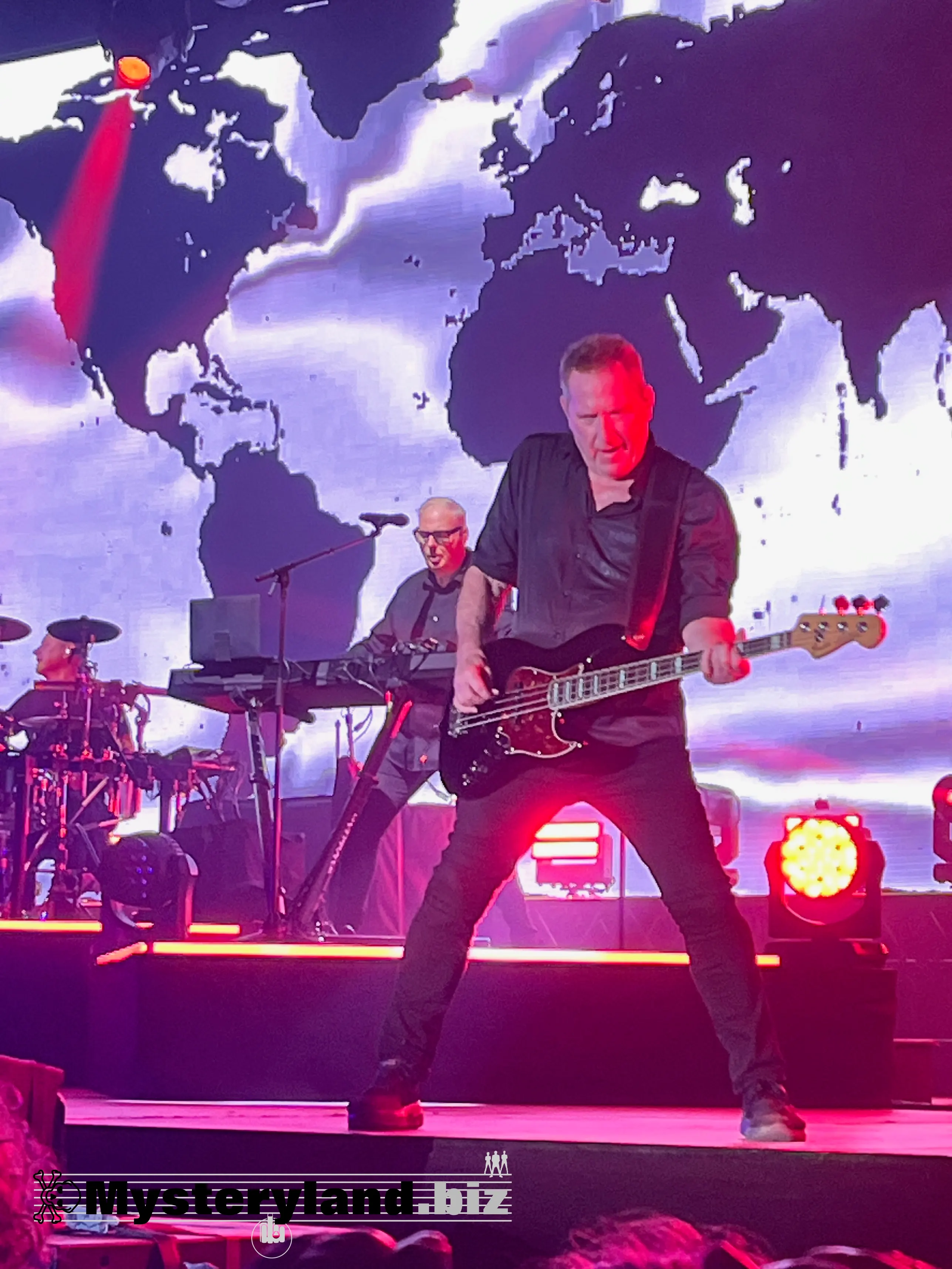 OMD live um 21:48 Uhr